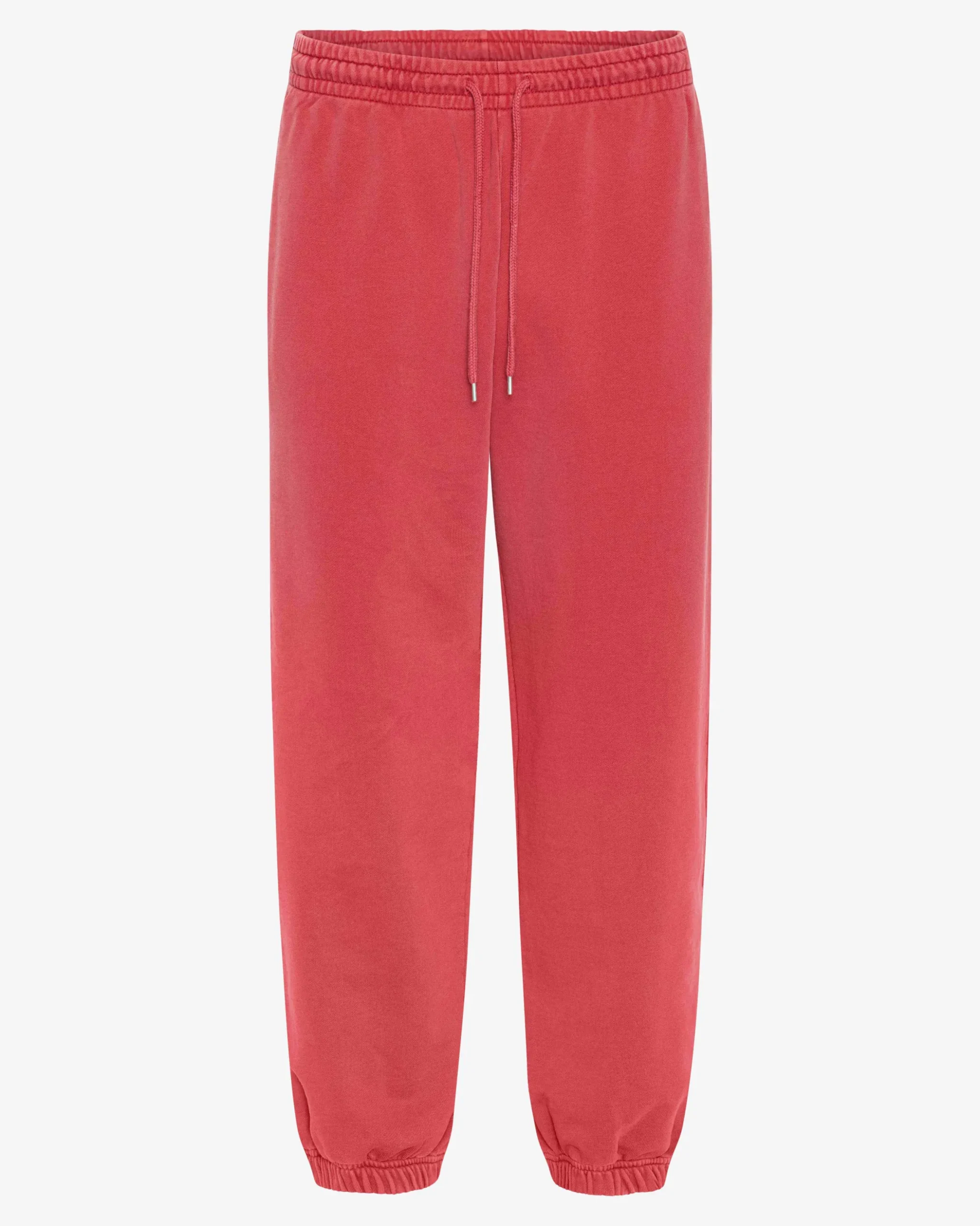 Organic Relaxed Sweatpants - Faded Red