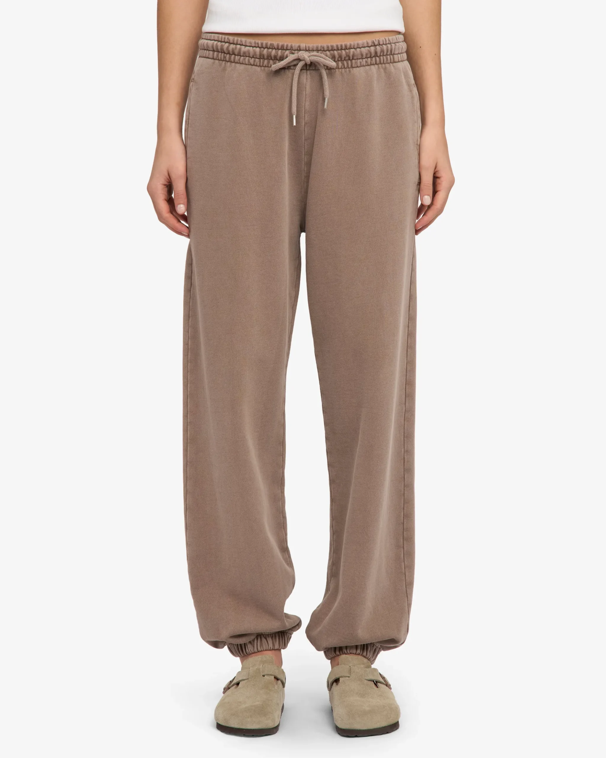 Organic Relaxed Sweatpants - Faded Khaki
