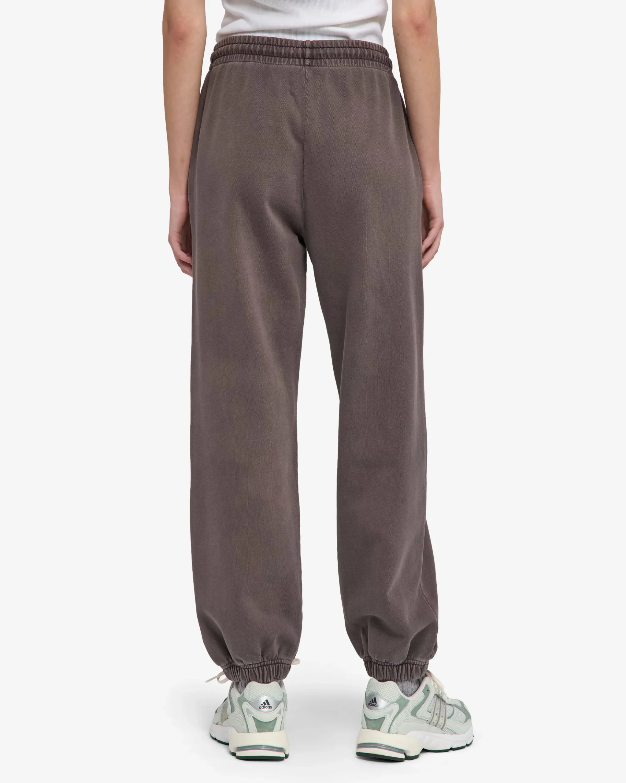 Organic Relaxed Sweatpants - Faded Mud