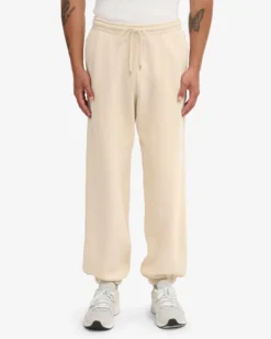 Organic Relaxed Sweatpants - Ivory White