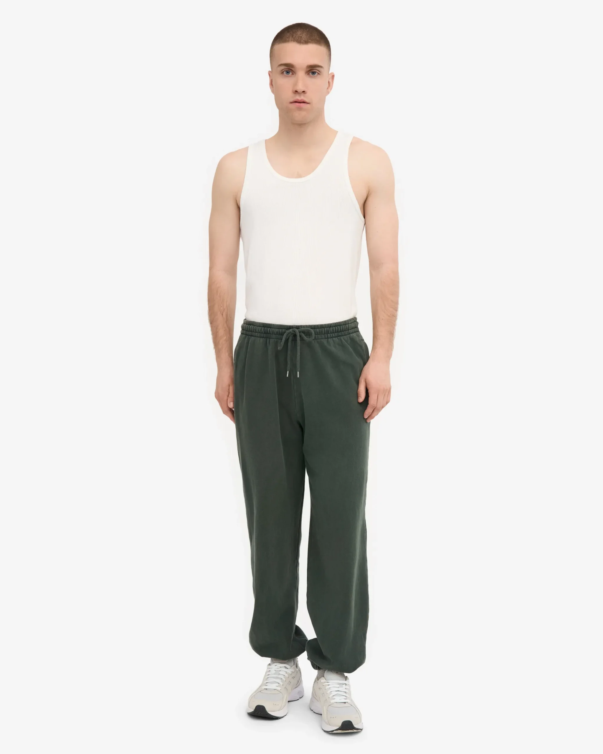Organic Relaxed Sweatpants - Midnight Forest