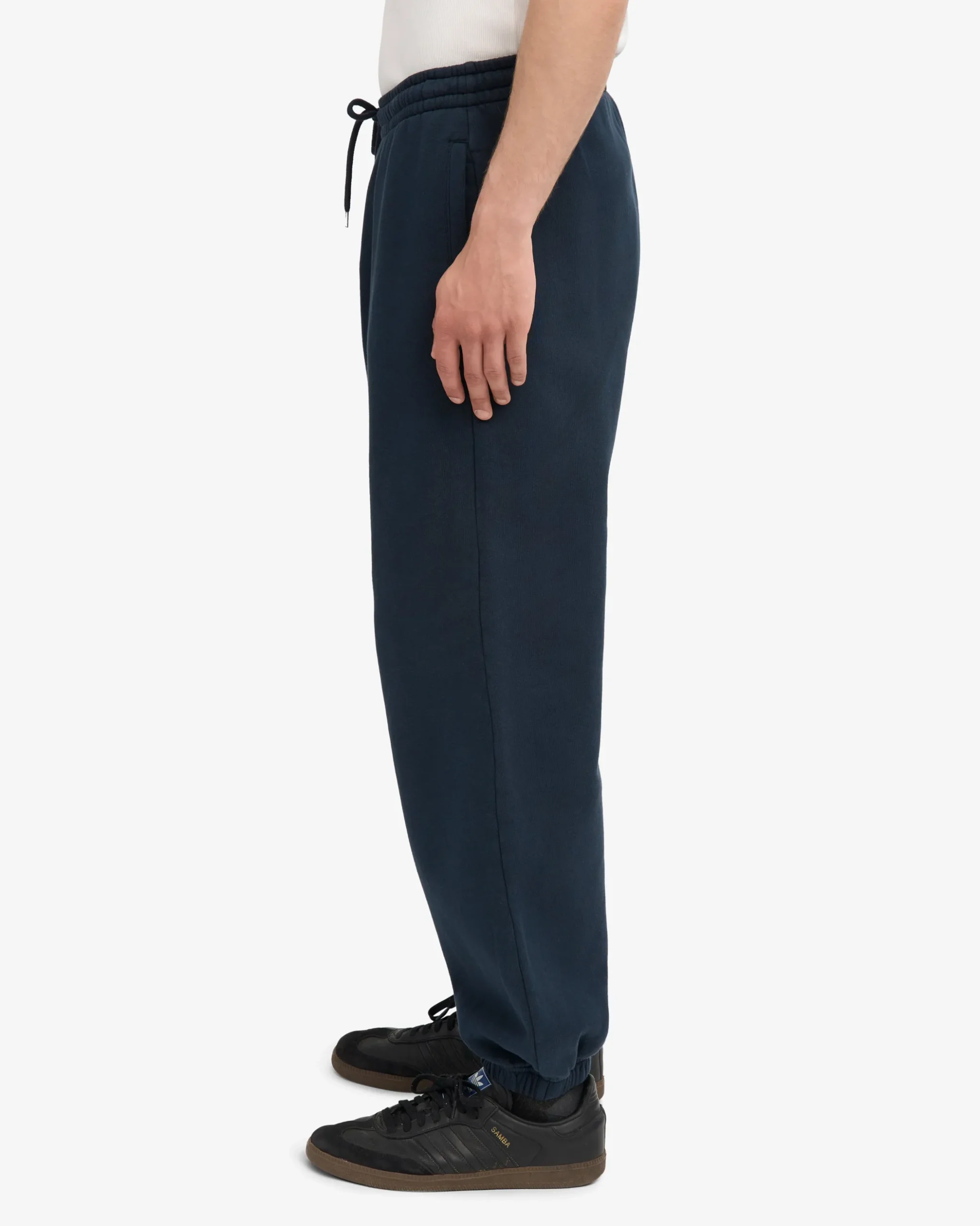 Organic Relaxed Sweatpants - Navy Blue