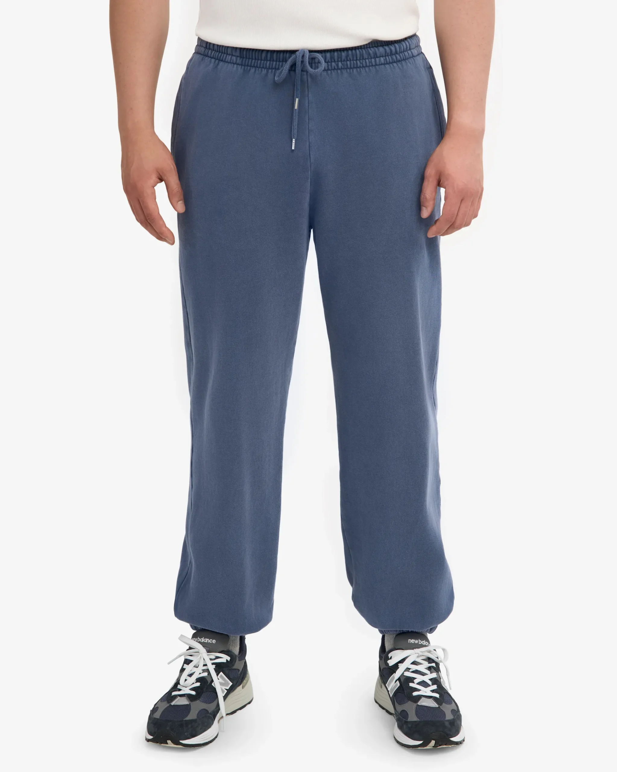 Organic Relaxed Sweatpants - Neptune Blue