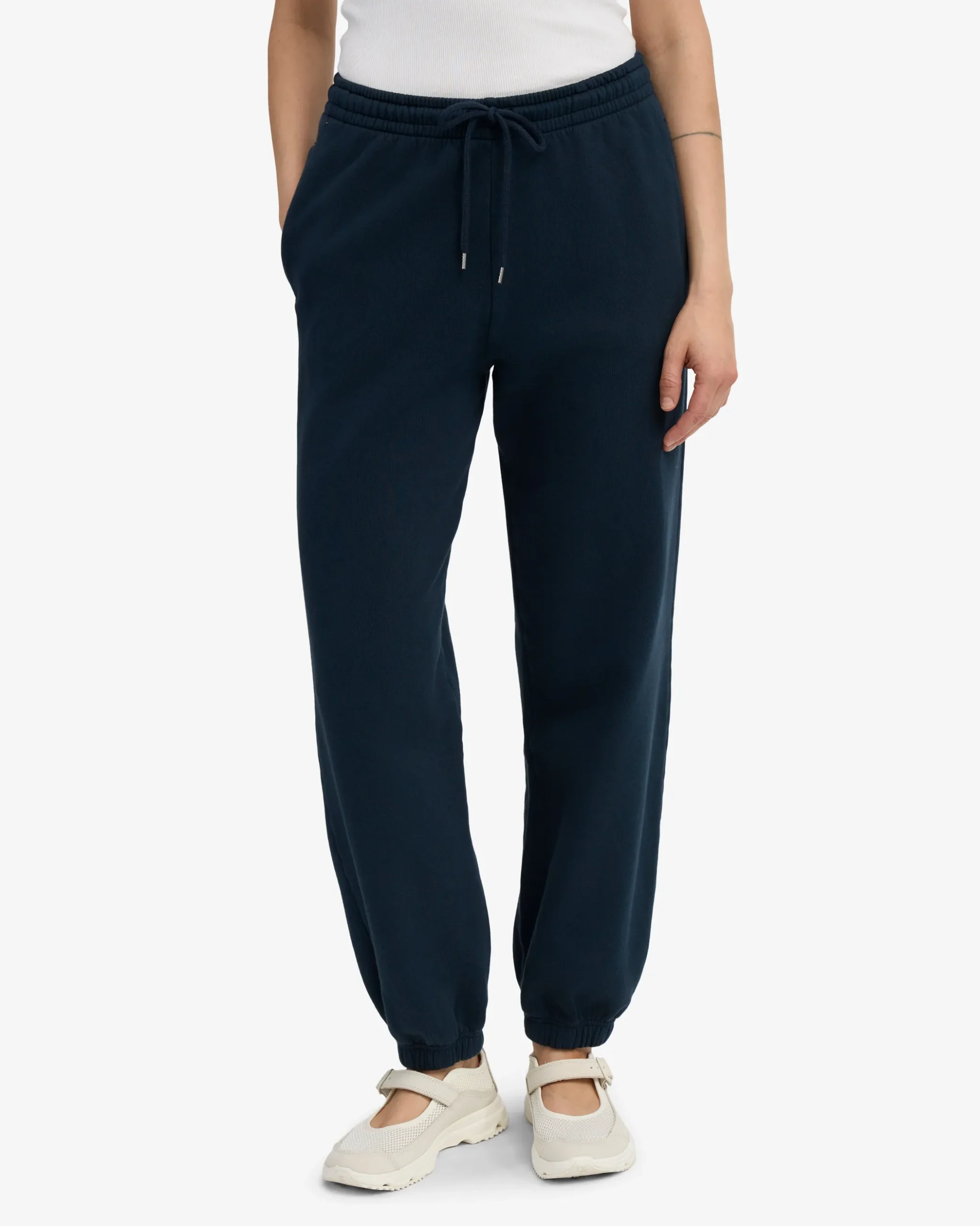 Organic Relaxed Sweatpants - Navy Blue