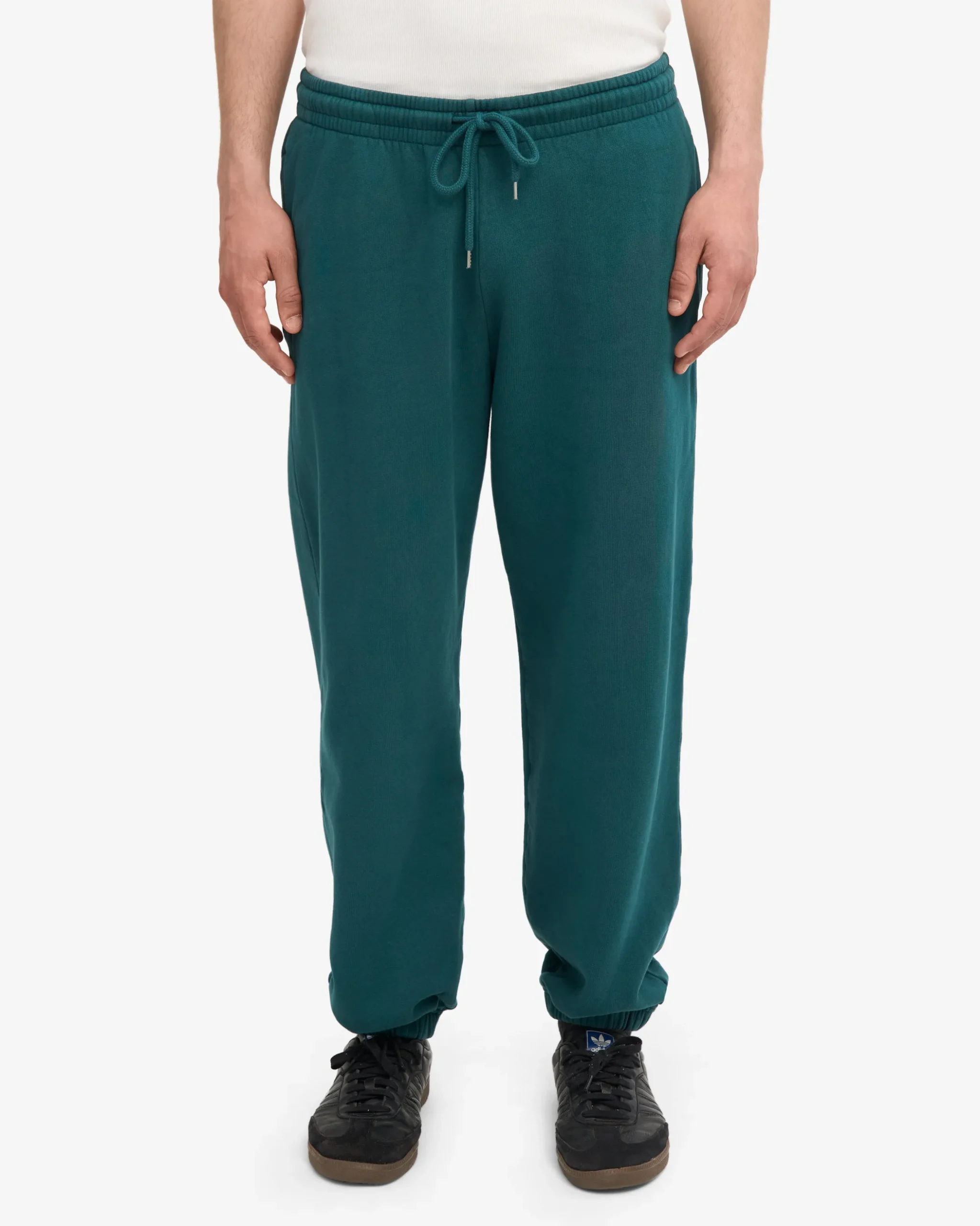 Organic Relaxed Sweatpants - Ocean Green