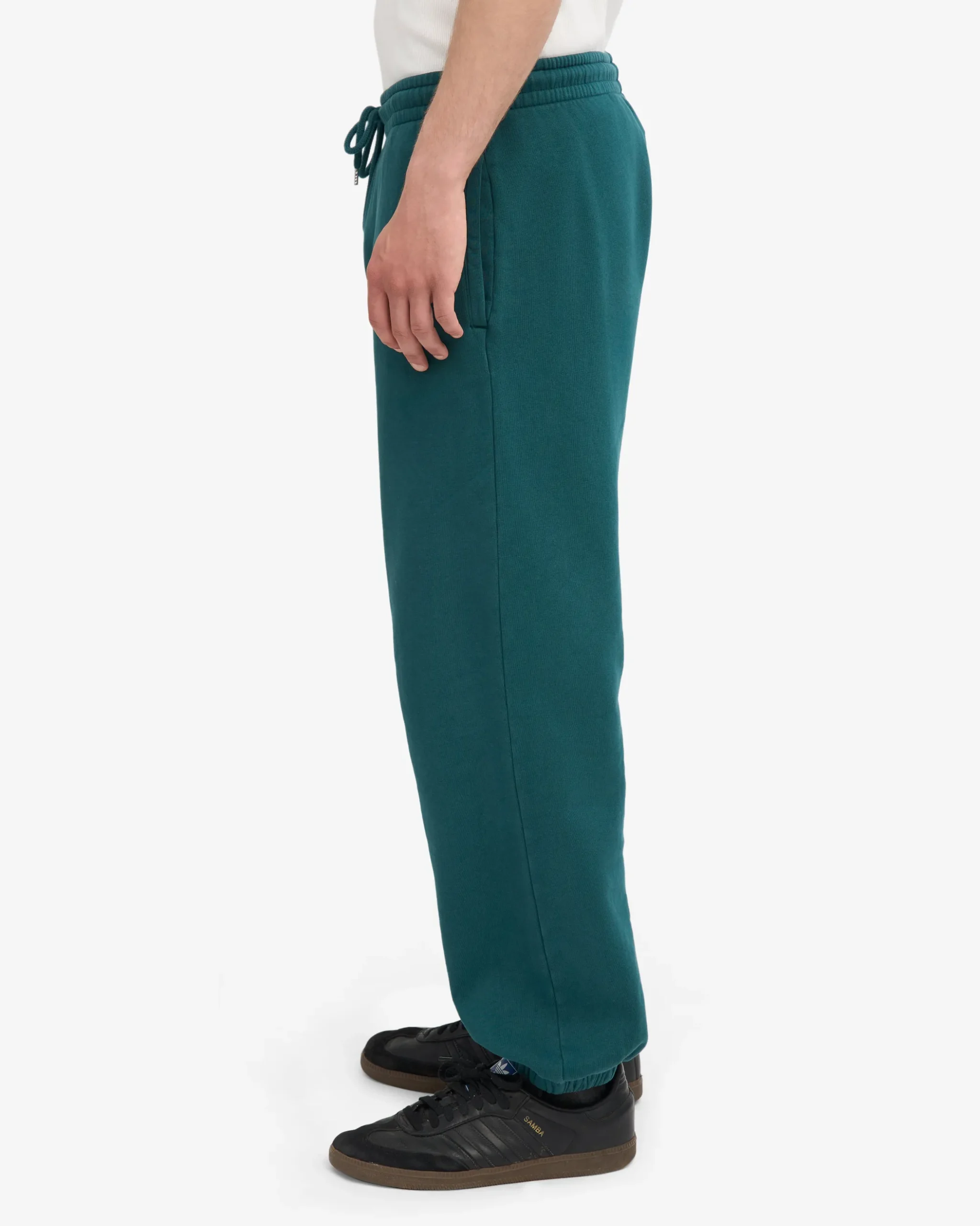 Organic Relaxed Sweatpants - Ocean Green
