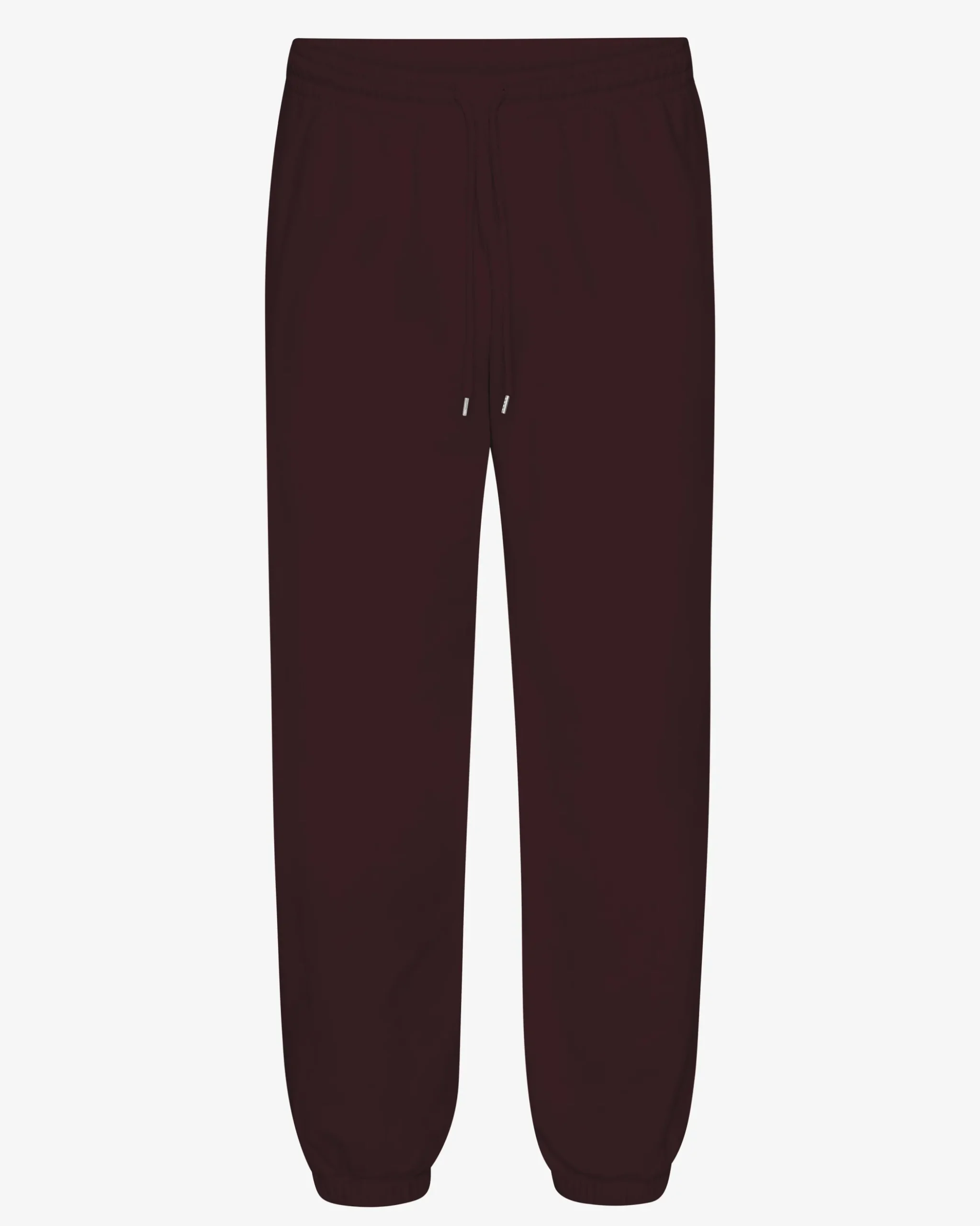 Organic Relaxed Sweatpants - Oxblood Red