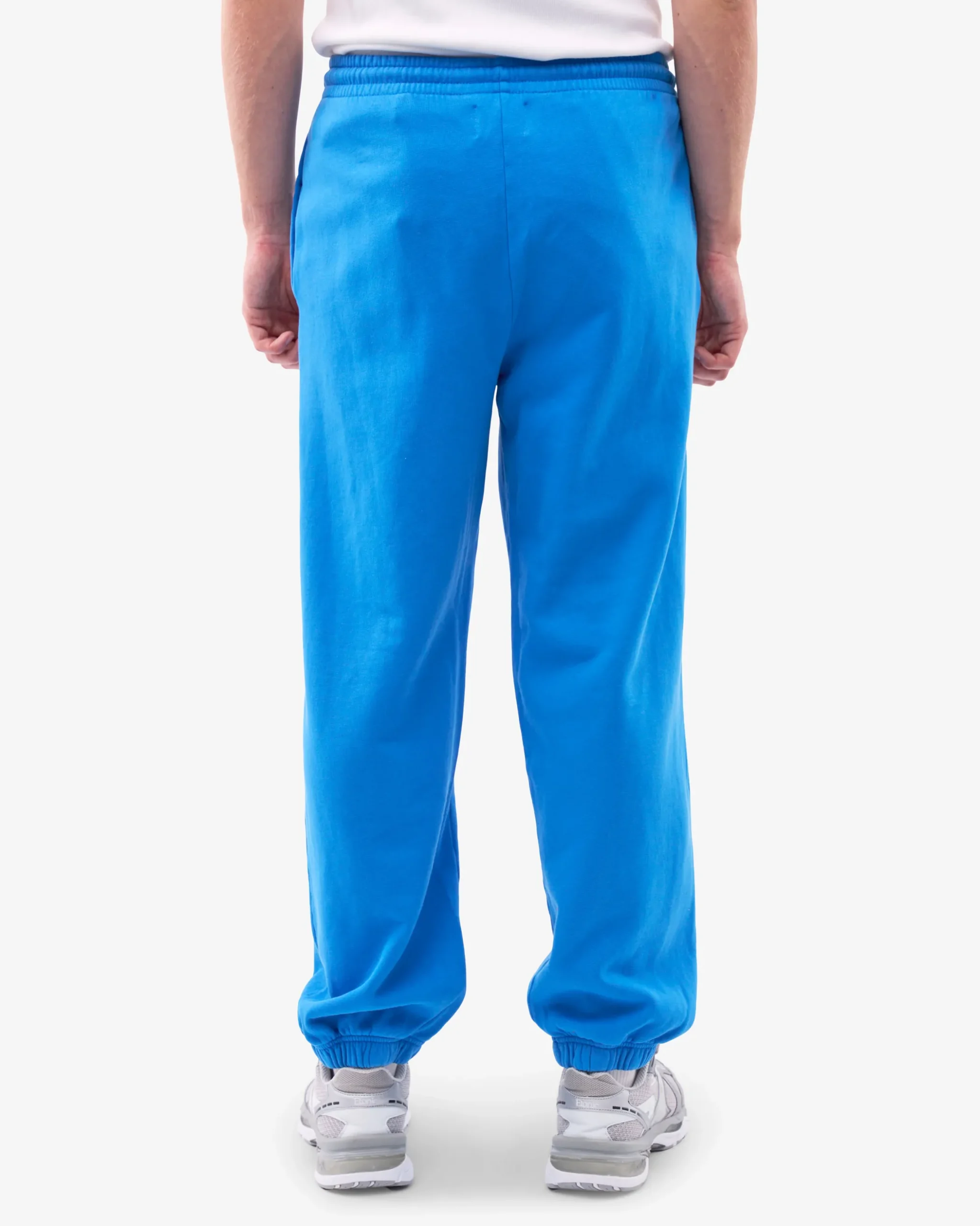 Organic Relaxed Sweatpants - Pacific Blue
