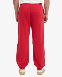 Organic Relaxed Sweatpants - Scarlet Red