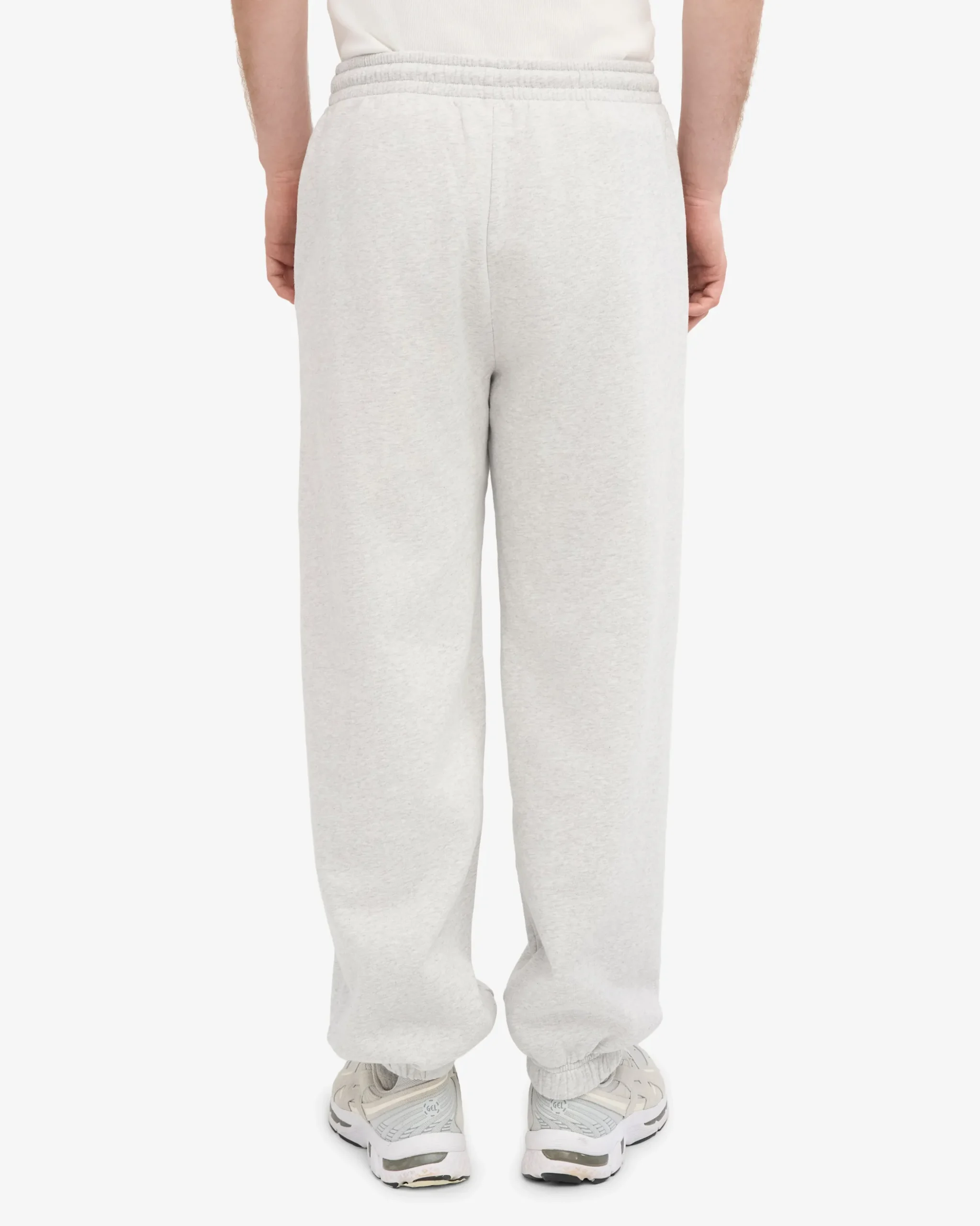 Organic Relaxed Sweatpants - Snow Melange