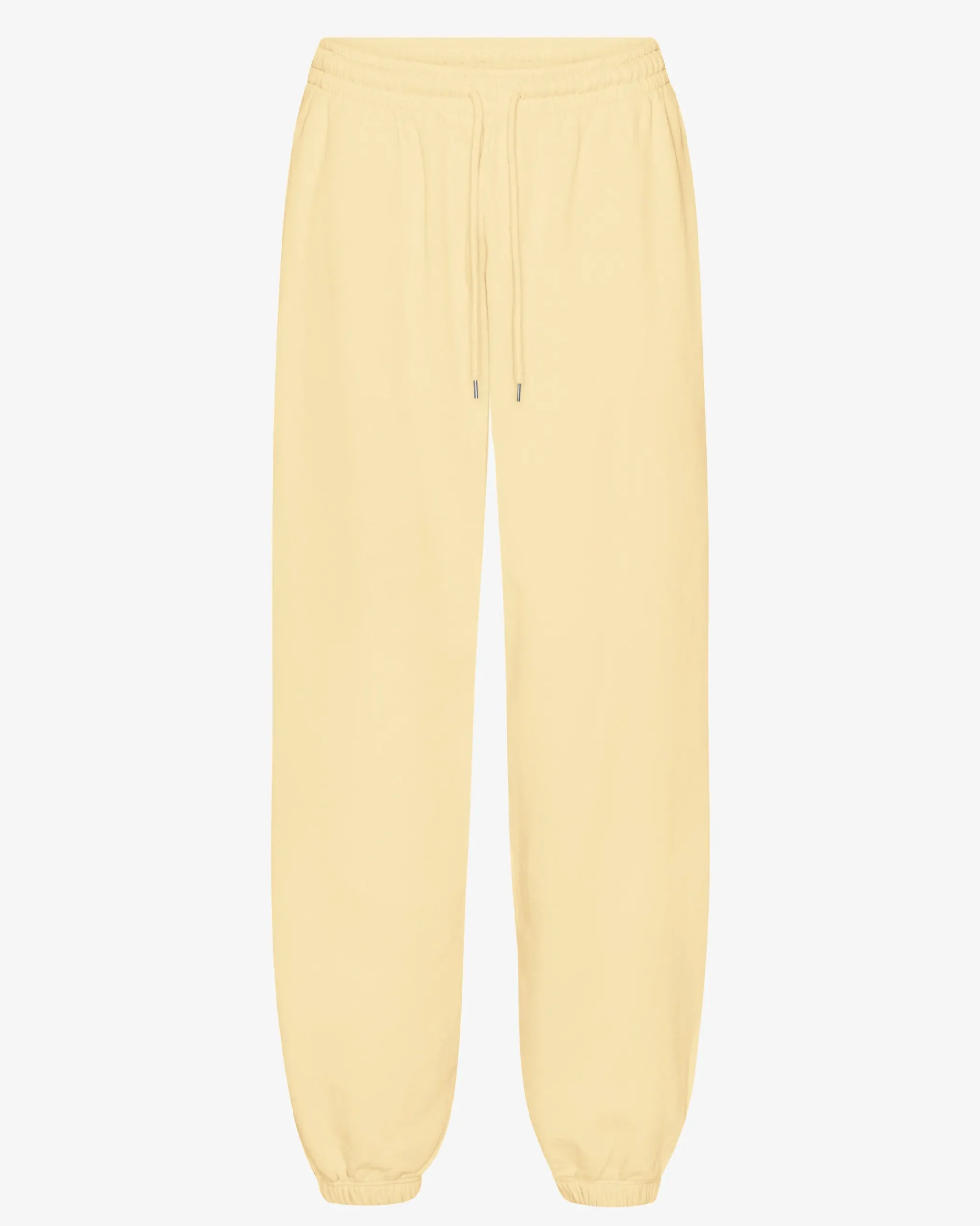 Organic Relaxed Sweatpants - Soft Yellow