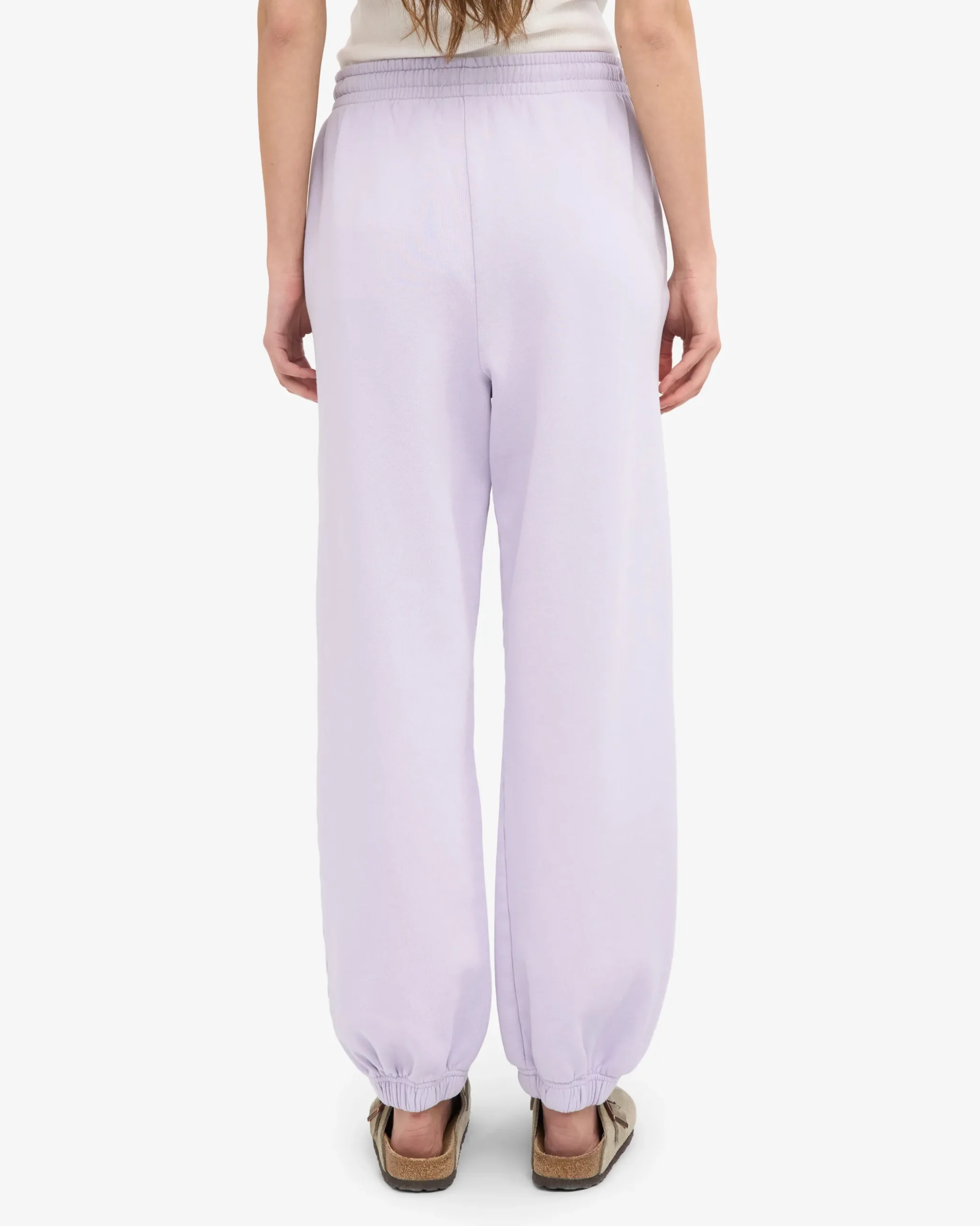 Organic Relaxed Sweatpants - Soft Lavender