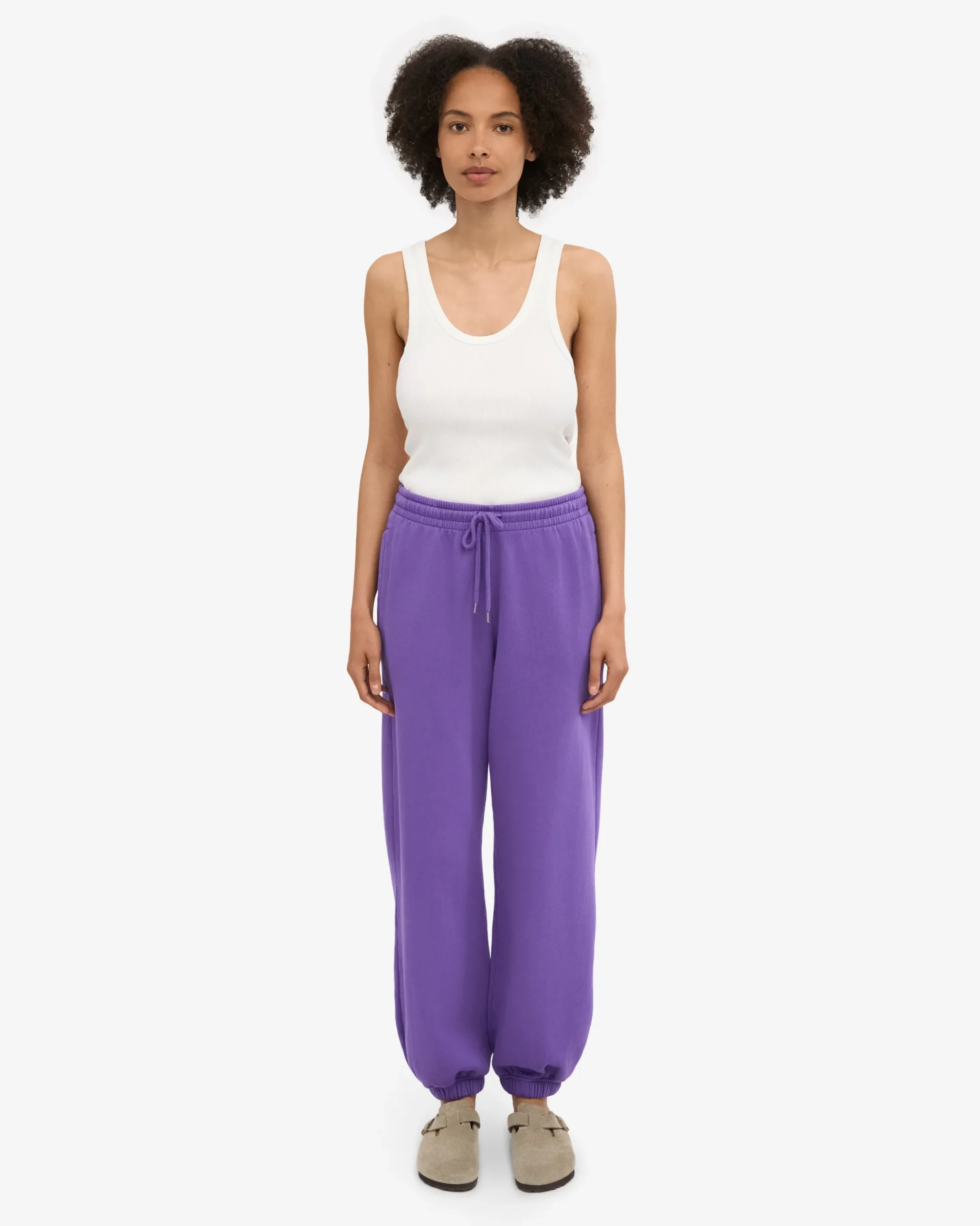 Organic Relaxed Sweatpants - Ultra Violet