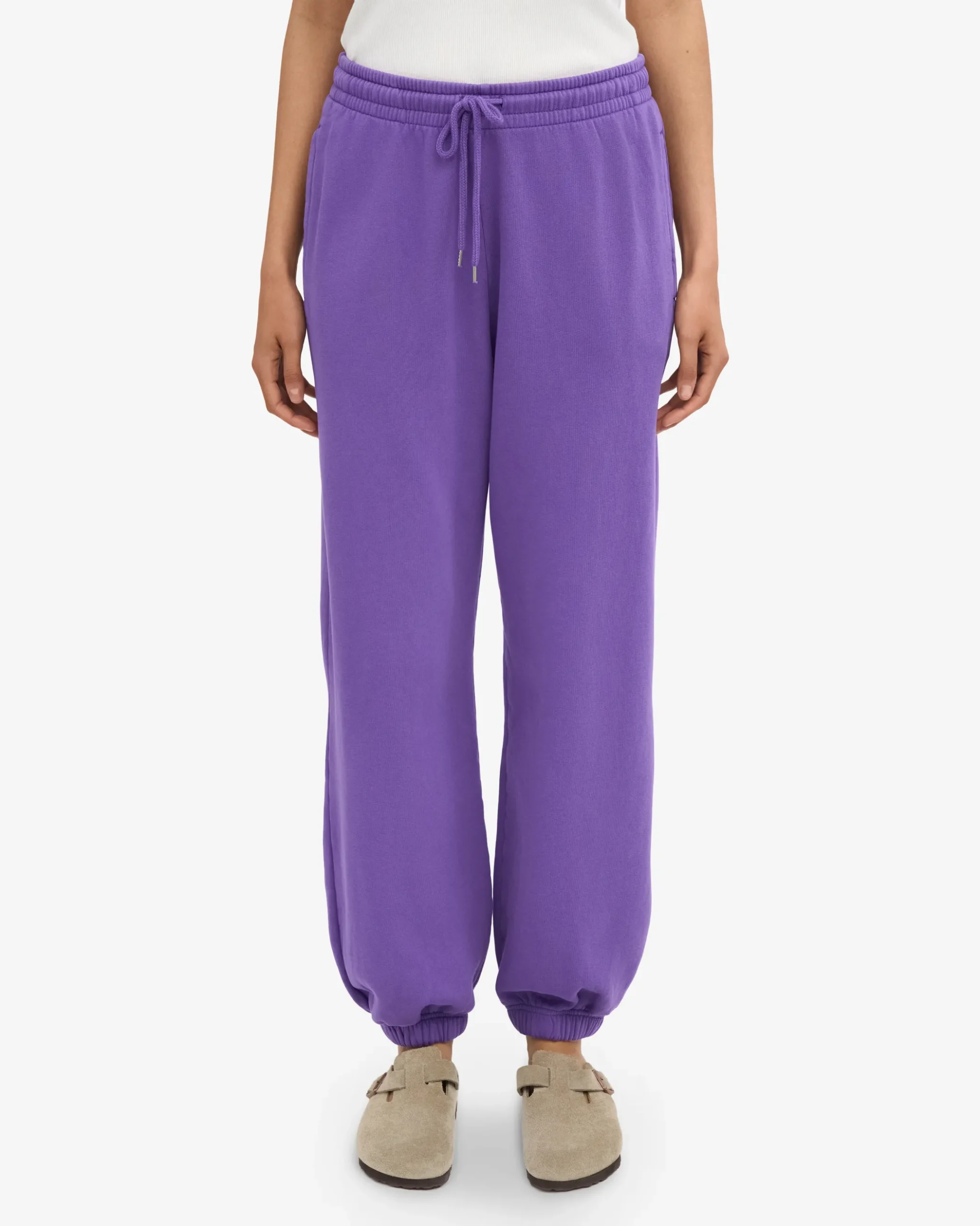 Organic Relaxed Sweatpants - Ultra Violet