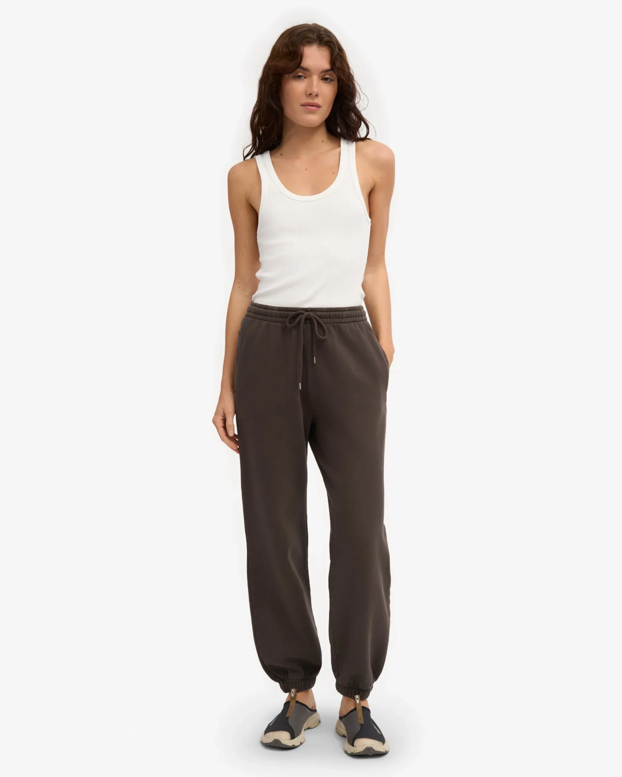Organic Relaxed Sweatsuit - Coffee Brown