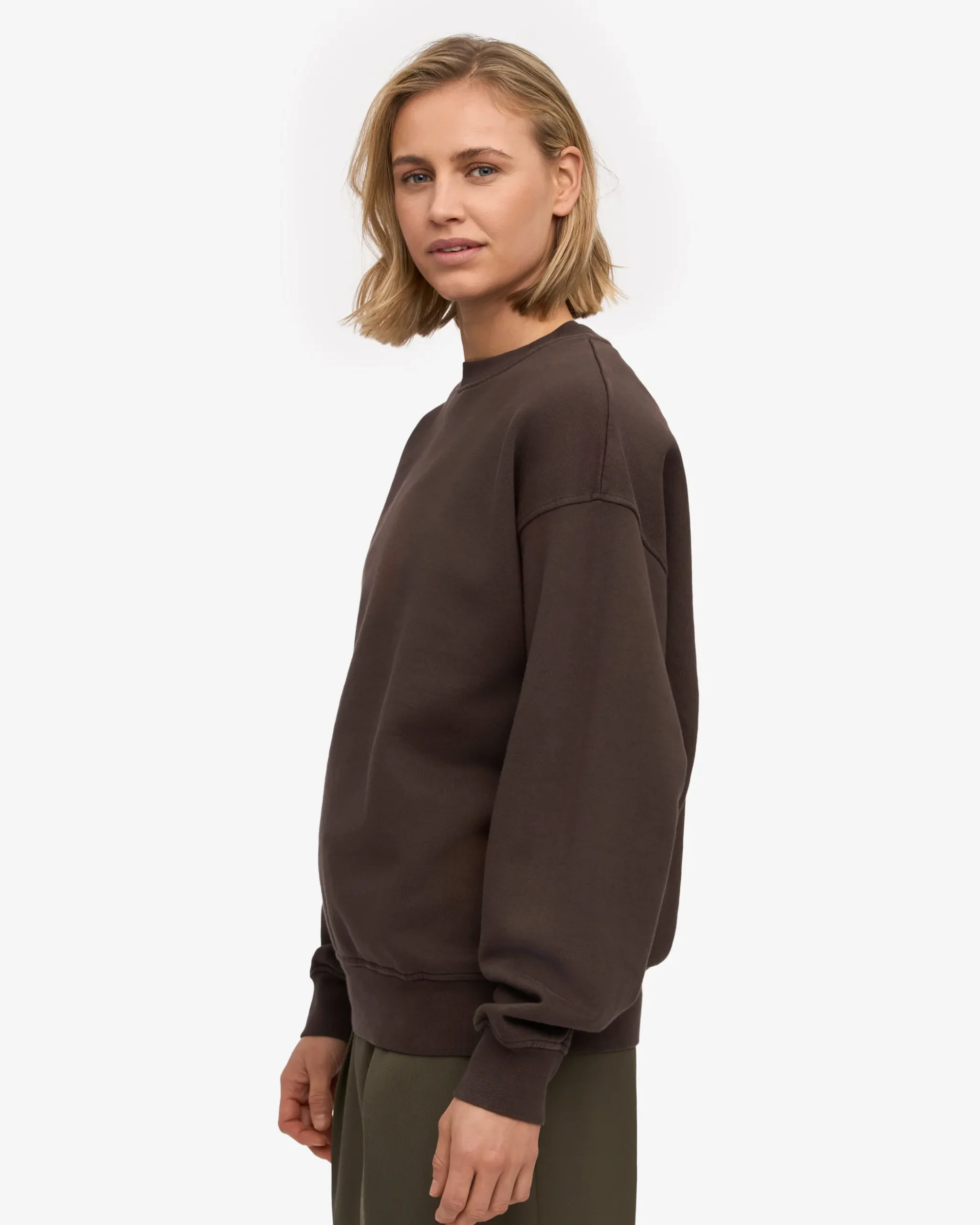 Organic Relaxed Sweatsuit - Coffee Brown