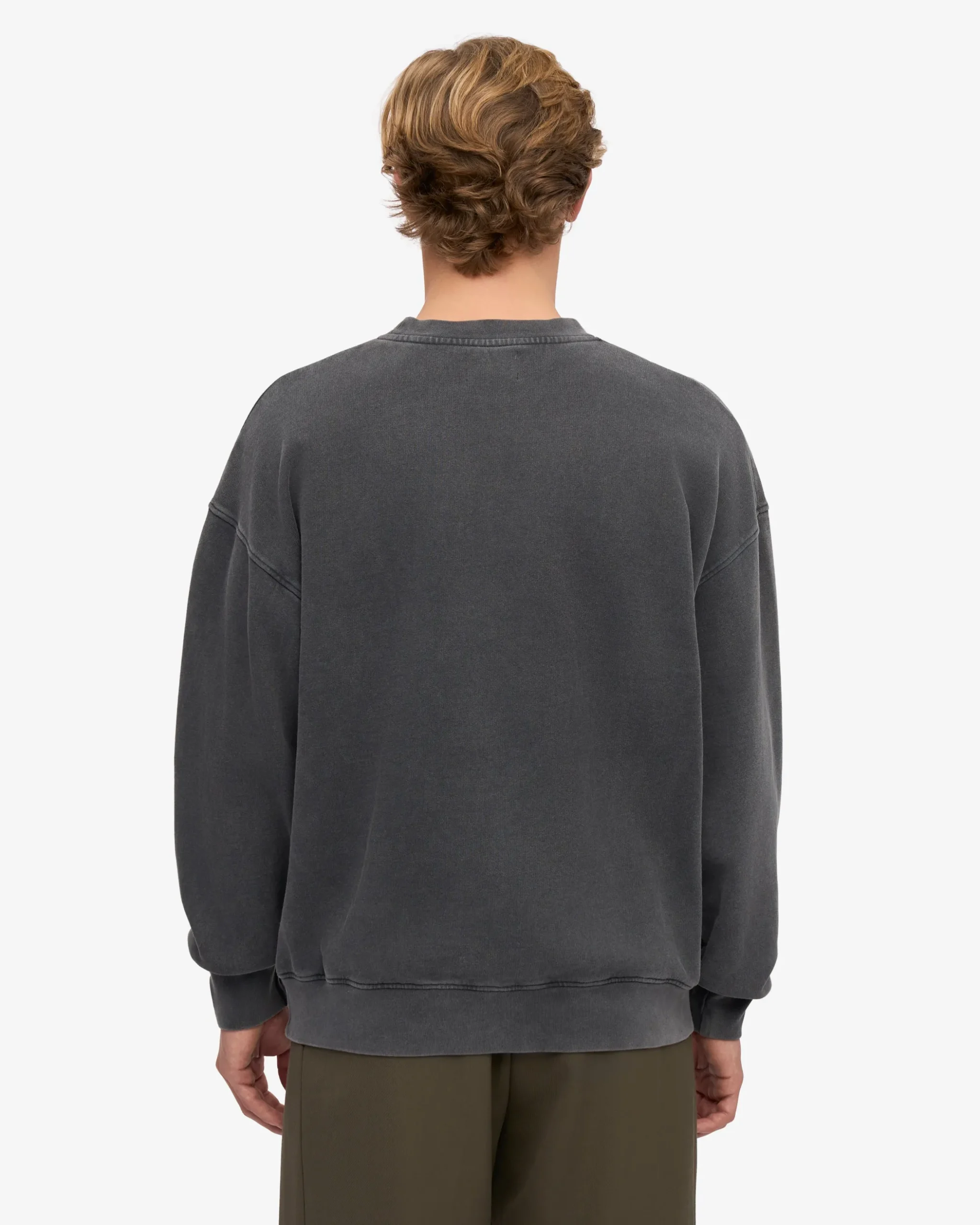Organic Relaxed Sweatsuit - Faded Black