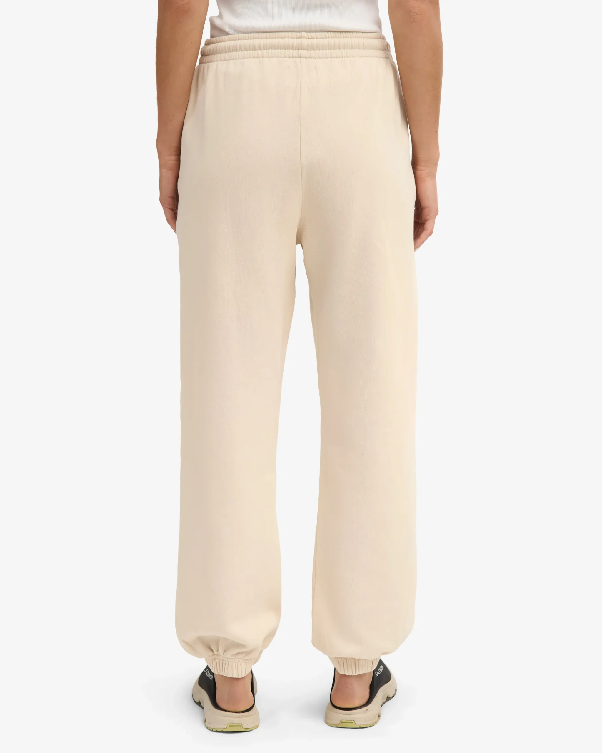Organic Relaxed Sweatsuit - Ivory White
