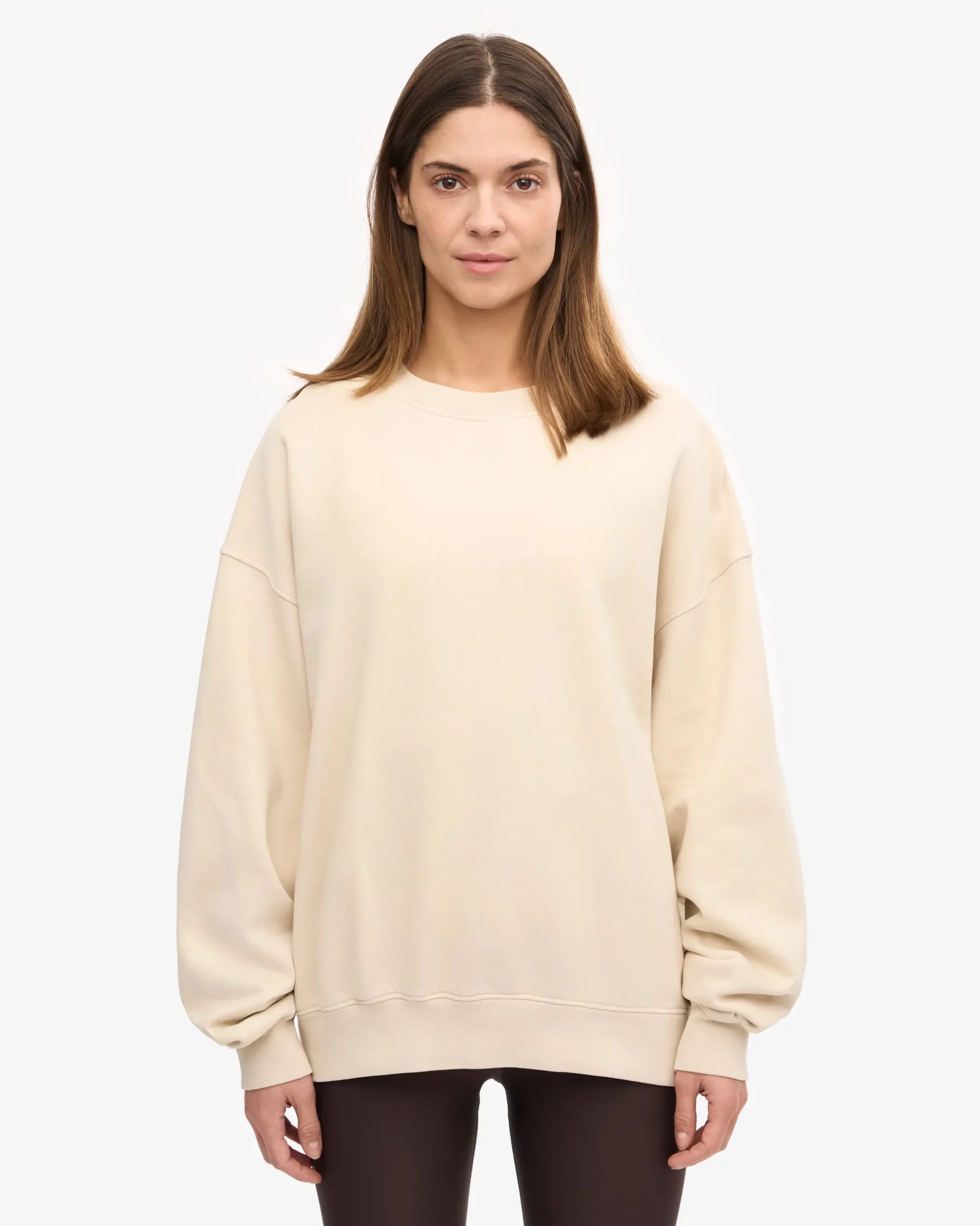 Organic Relaxed Sweatsuit - Ivory White