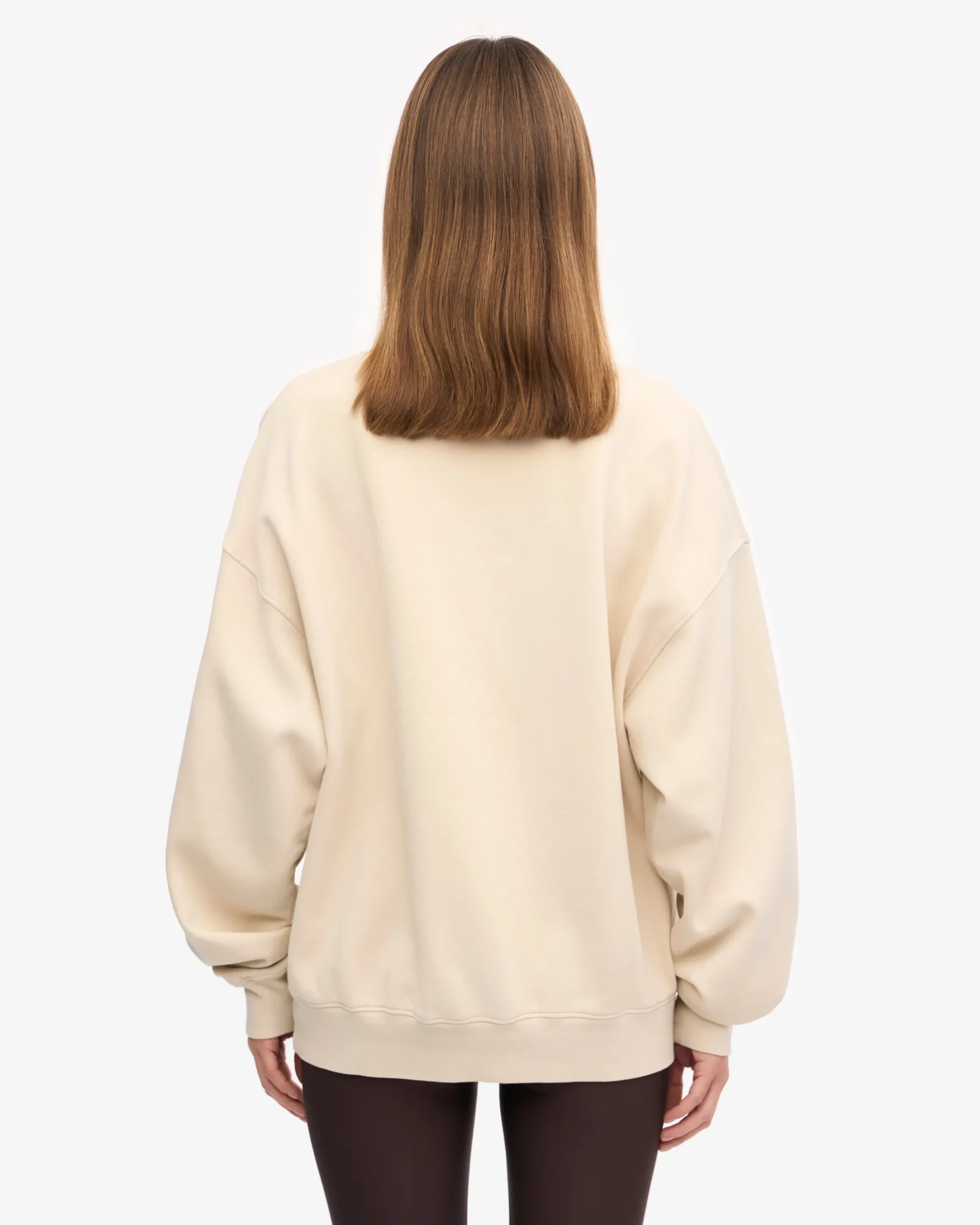 Organic Relaxed Sweatsuit - Ivory White