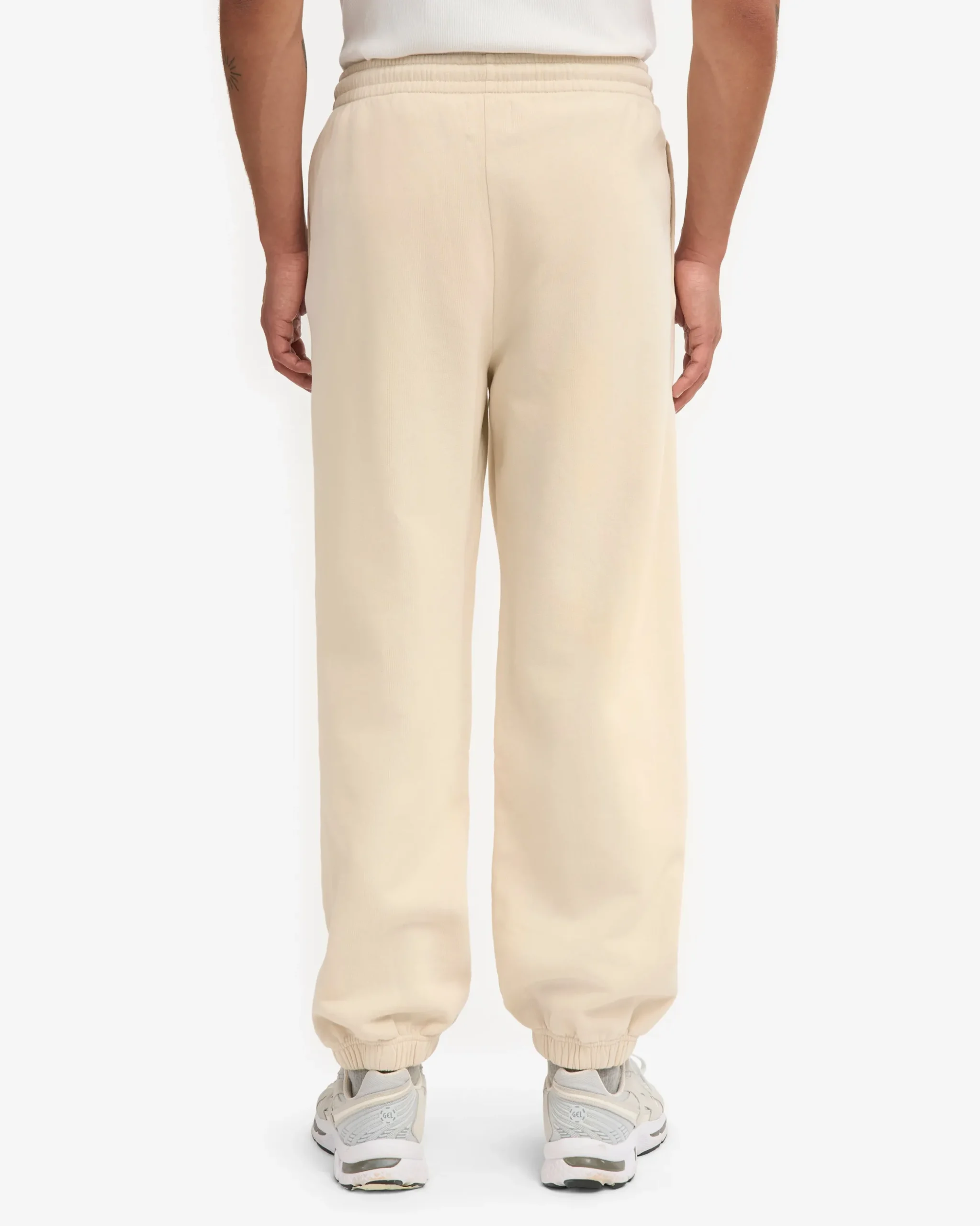 Organic Relaxed Sweatsuit - Ivory White