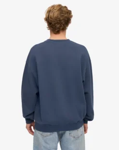 Organic Relaxed Sweatsuit - Petrol Blue