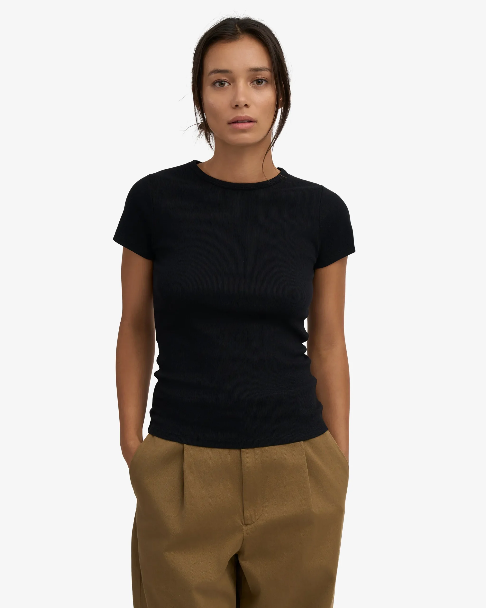 Organic Rib Tee - Mixed 03 (3-Pack)