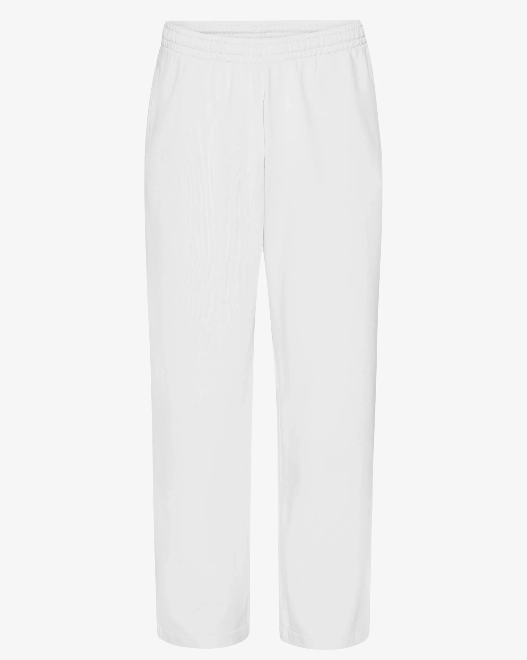 Organic Straight Leg Sweatpants - Optical White