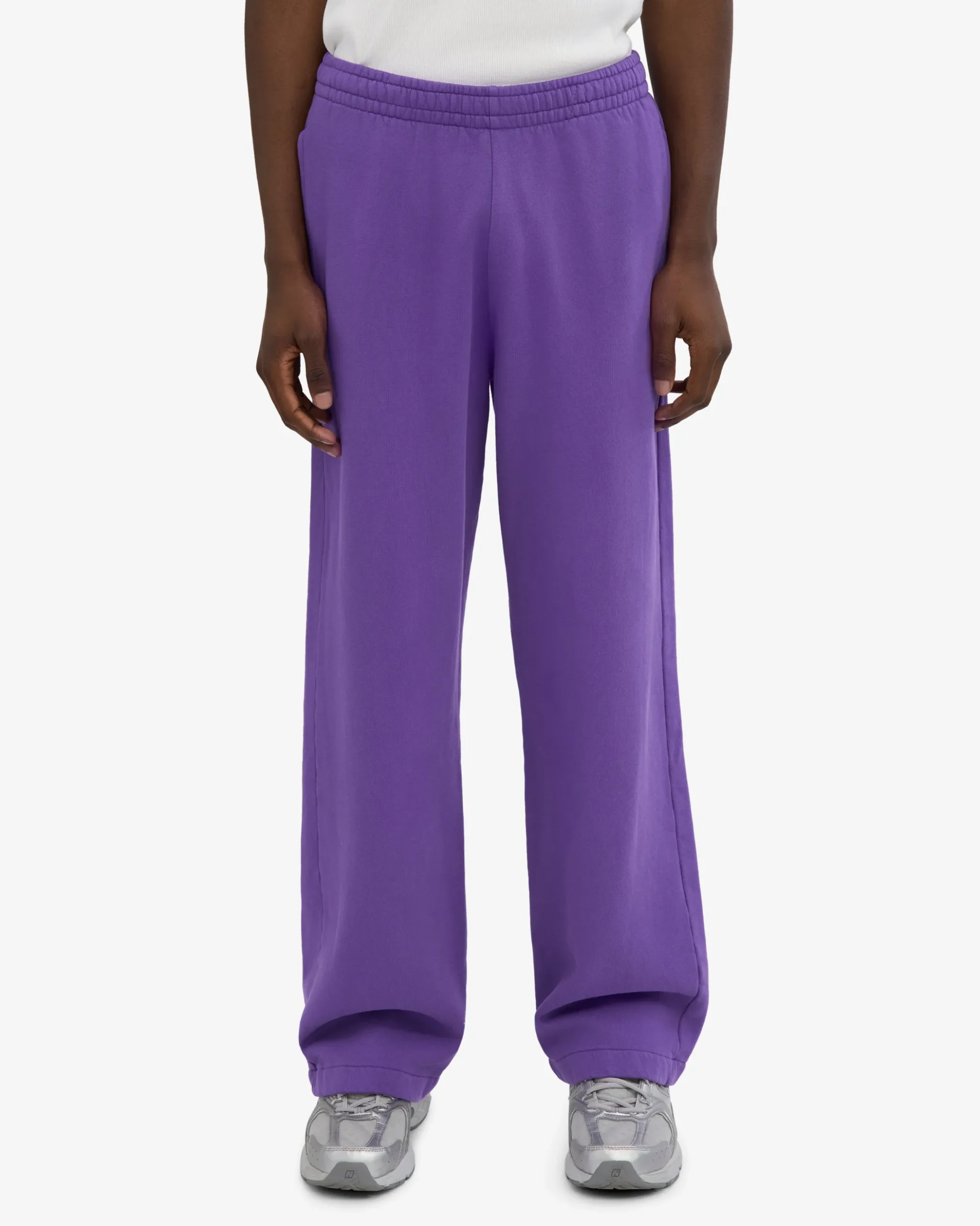 Organic Straight Leg Sweatpants - Ultra Violet