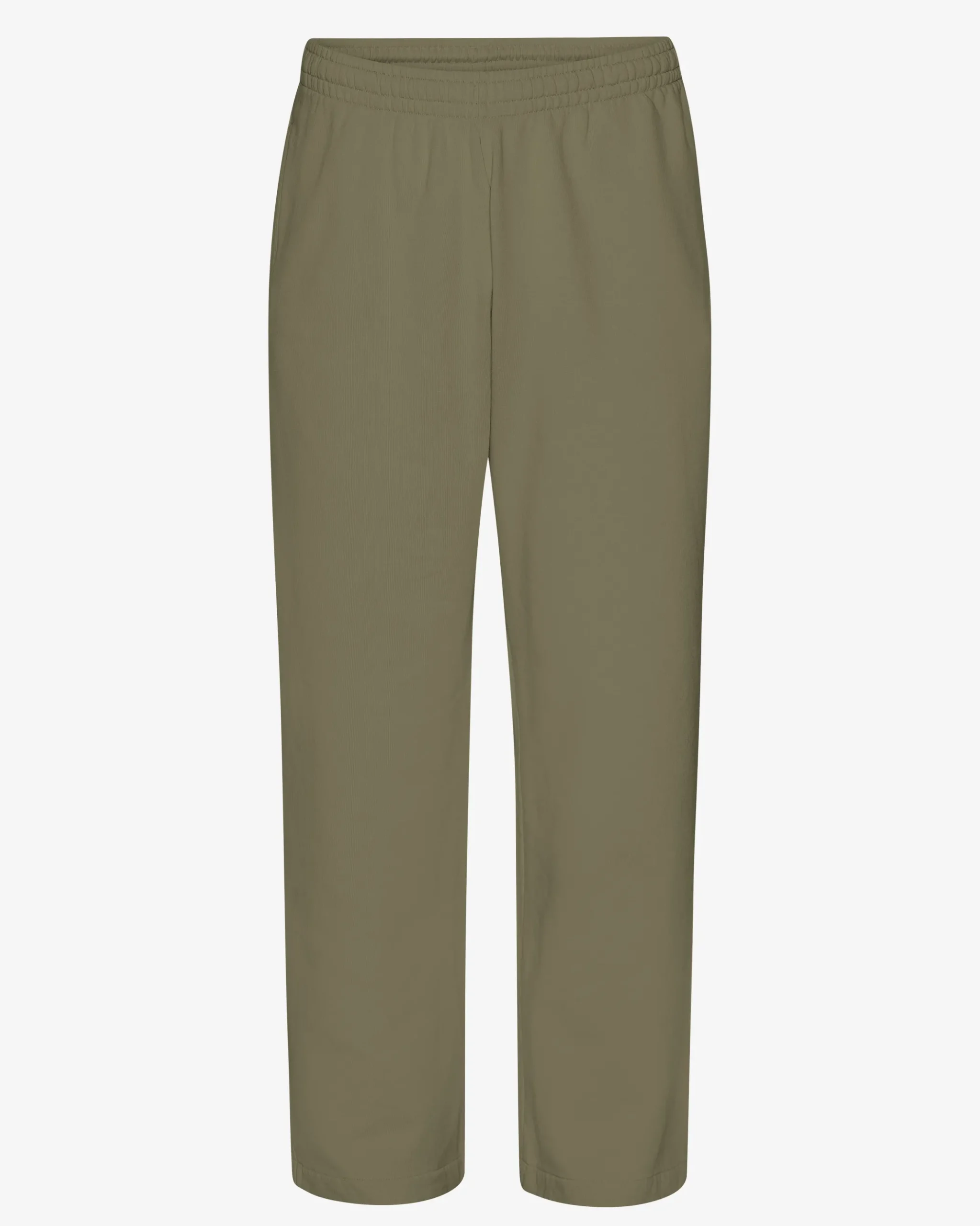Organic Straight Leg Sweatpants - Dusty Olive