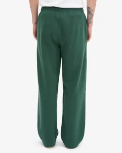Organic Straight Leg Sweatpants - Emerald Green