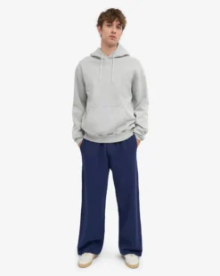 Organic Straight Leg Sweatpants - Marine Blue