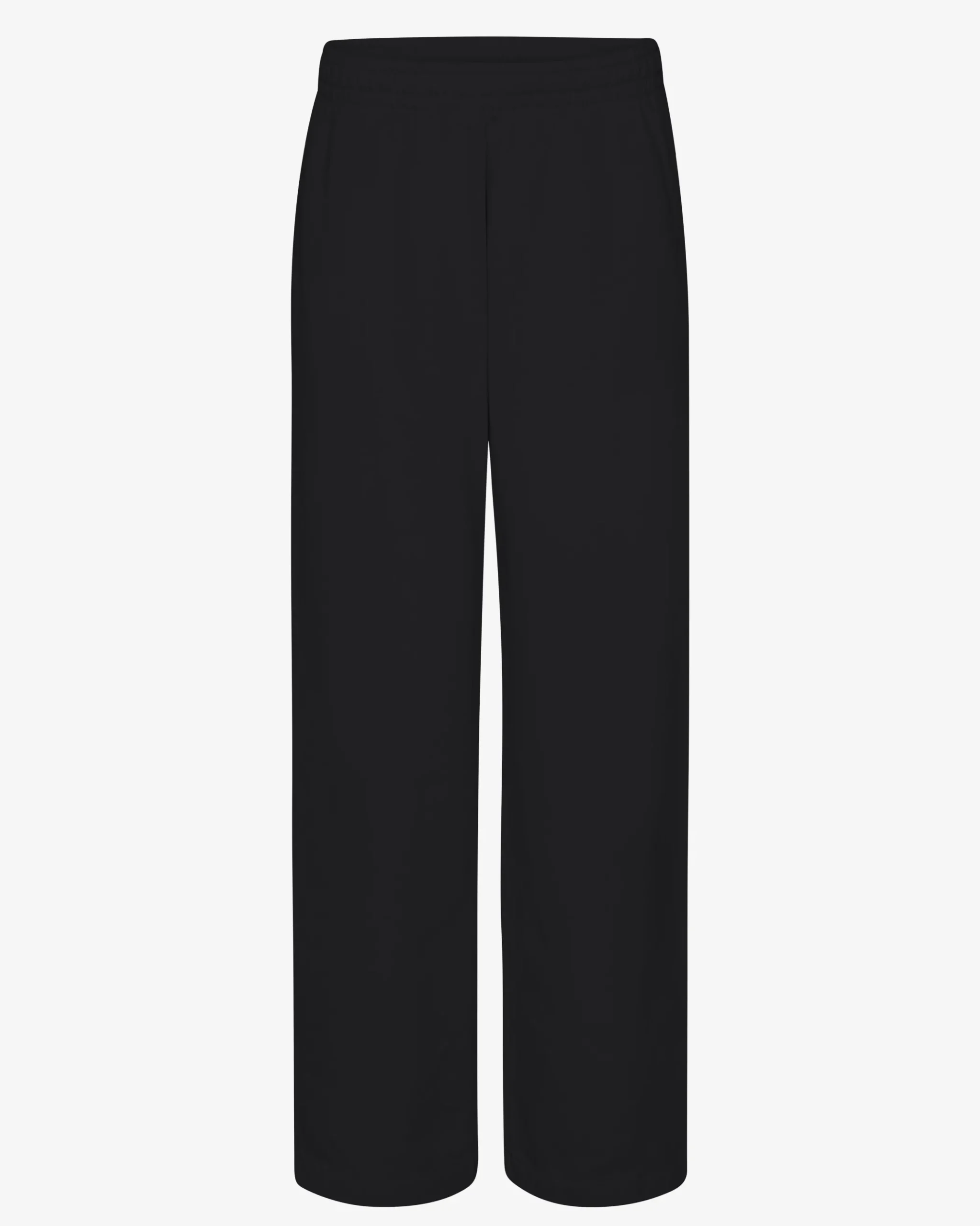 Organic Straight Leg Sweatpants - Deep Black