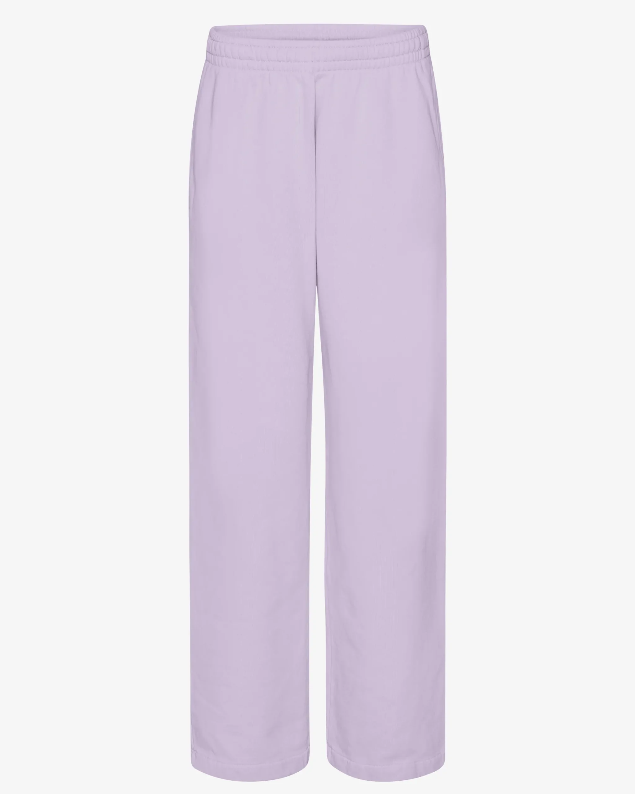 Organic Straight Leg Sweatpants - Soft Lavender