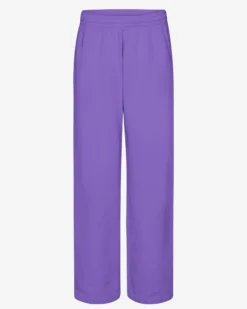Organic Straight Leg Sweatpants - Ultra Violet