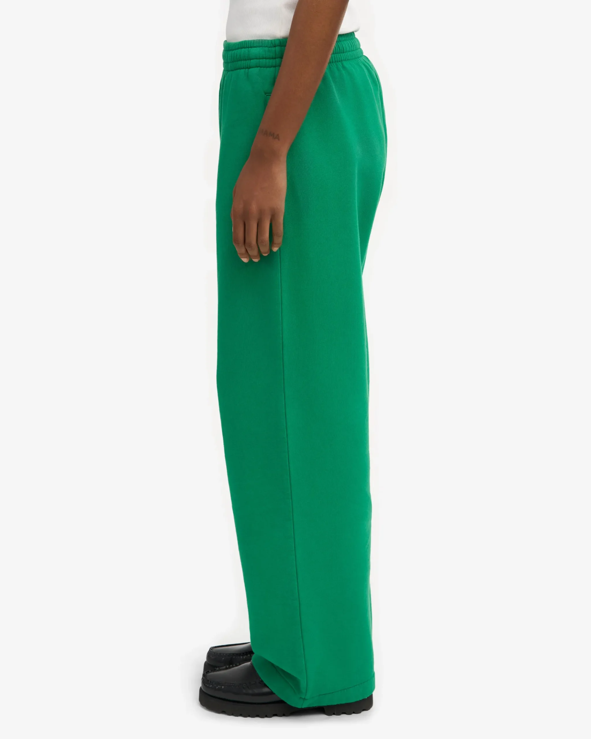 Organic Straight Leg Sweatpants - Kelly Green