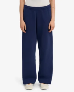 Organic Straight Leg Sweatpants - Marine Blue