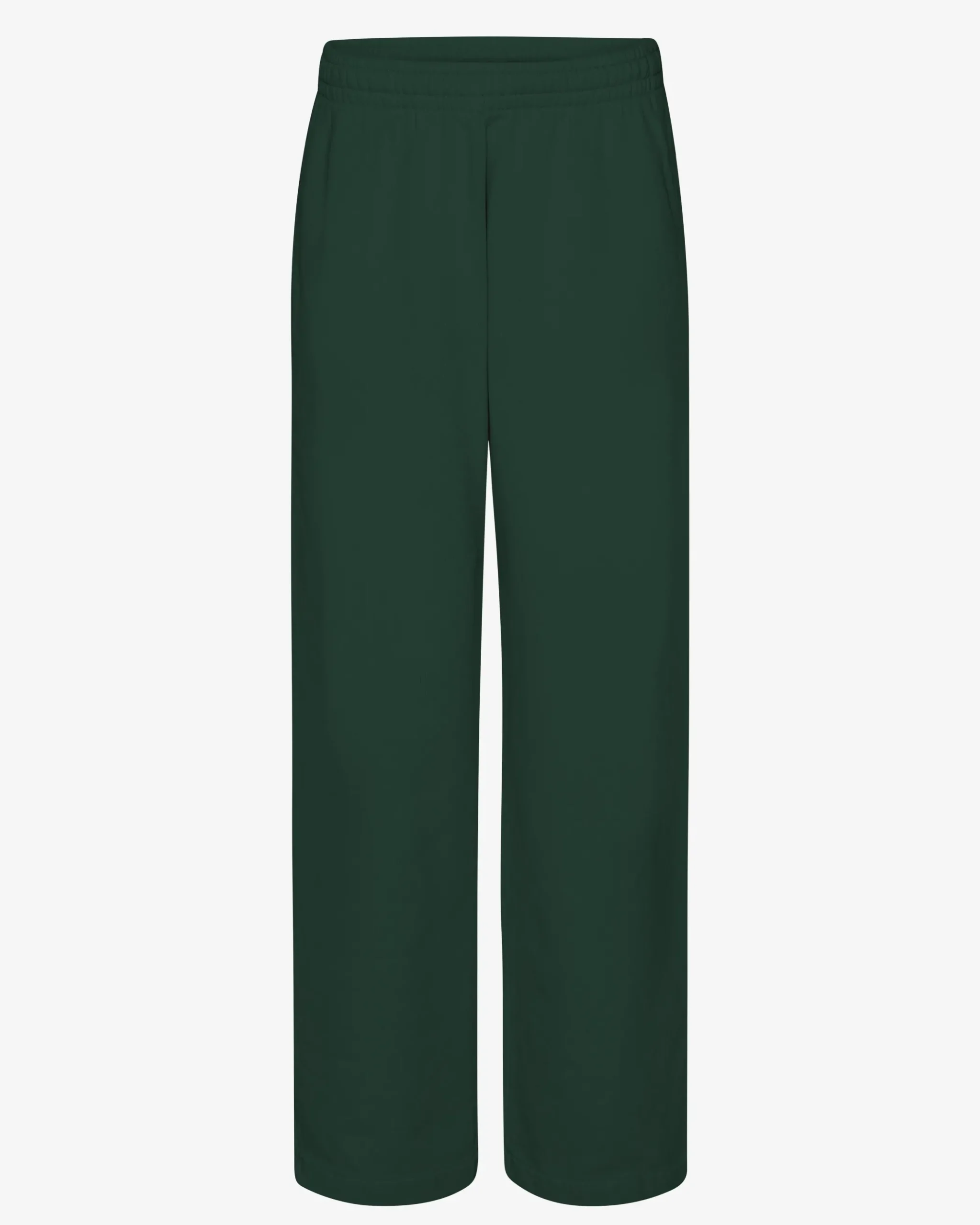 Organic Straight Leg Sweatpants - Emerald Green