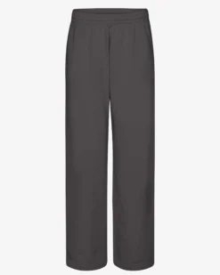 Organic Straight Leg Sweatpants - Lava Grey