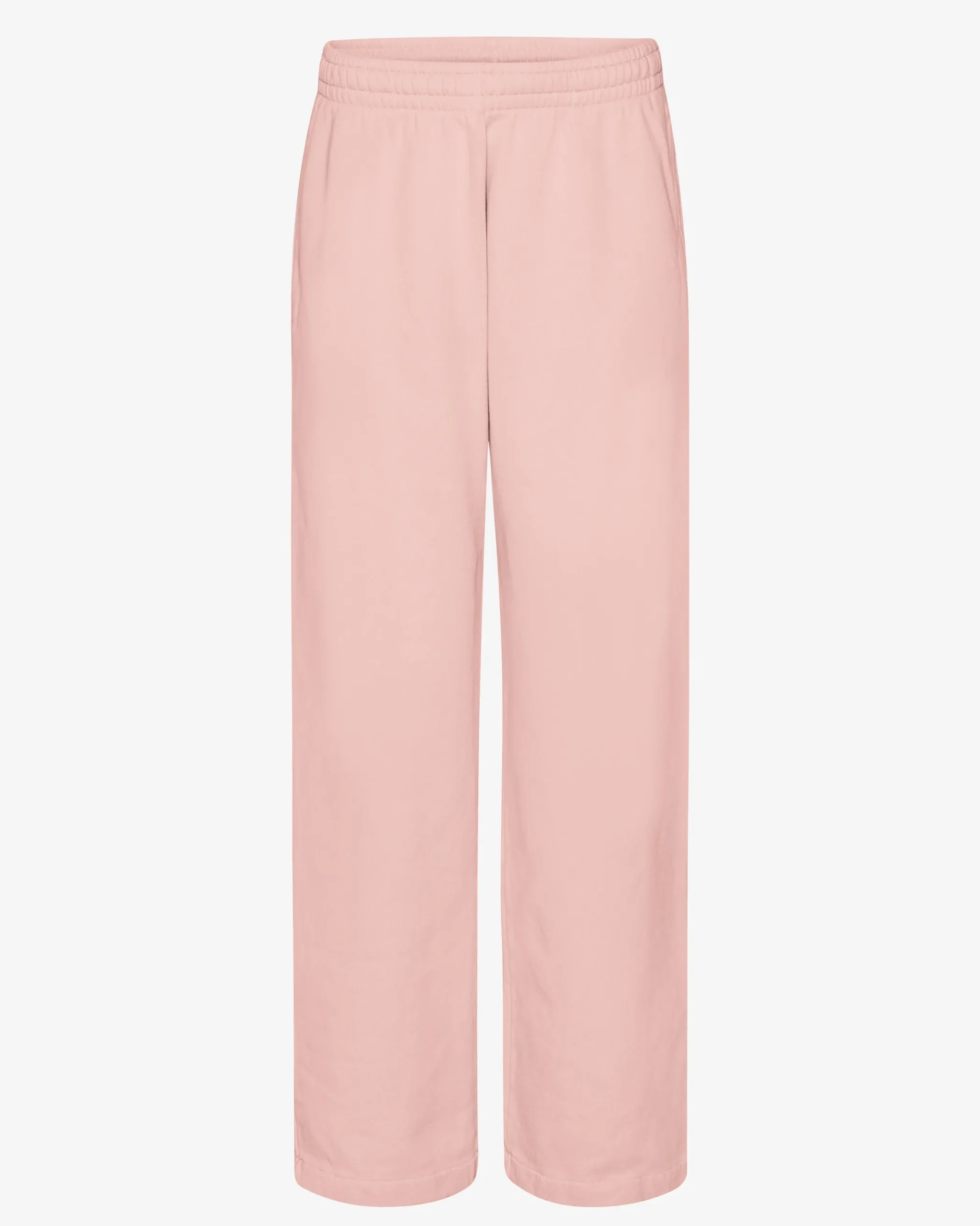 Organic Straight Leg Sweatpants - Faded Pink
