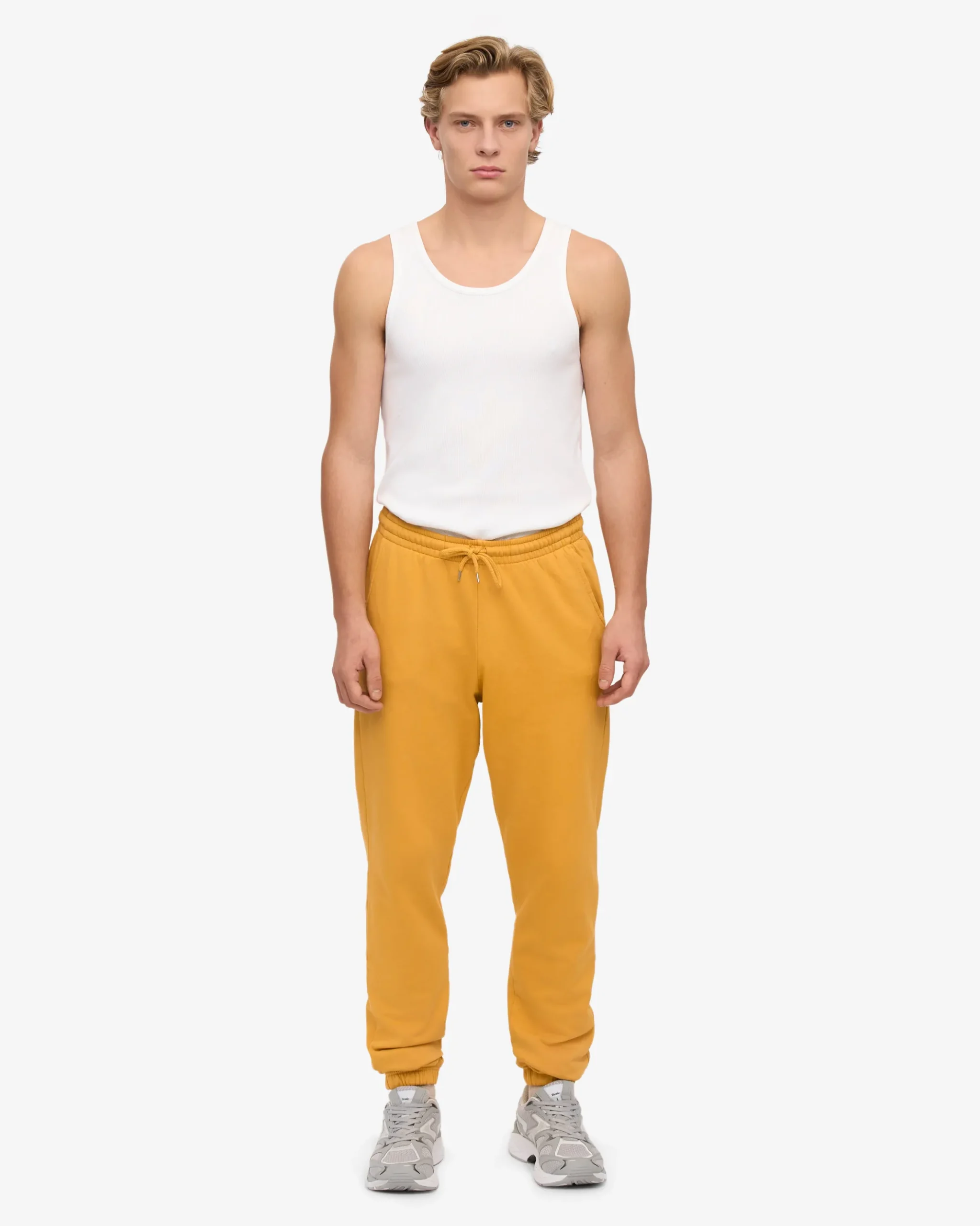 Organic Sweatpants - Burned Yellow