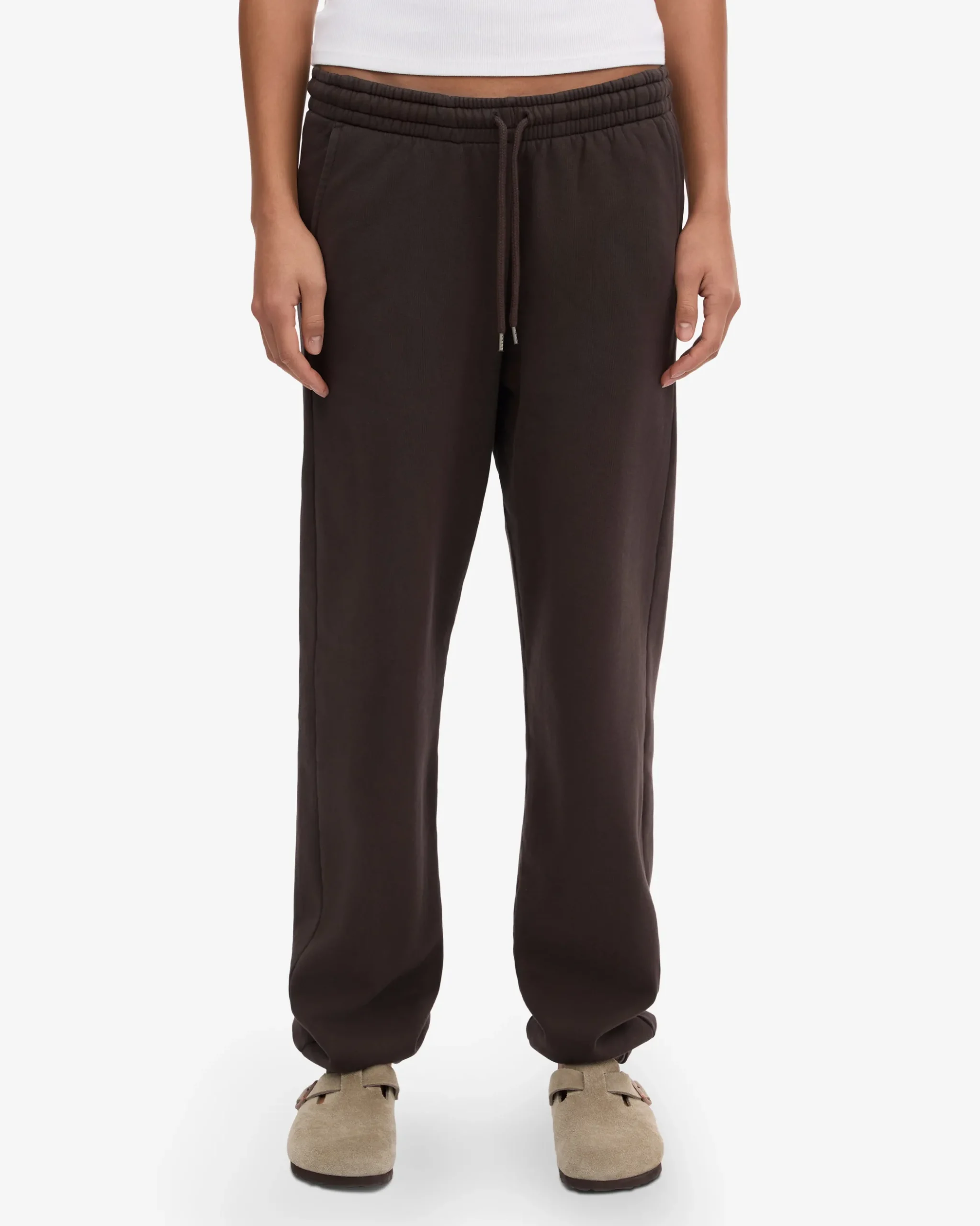 Organic Sweatpants - Coffee Brown