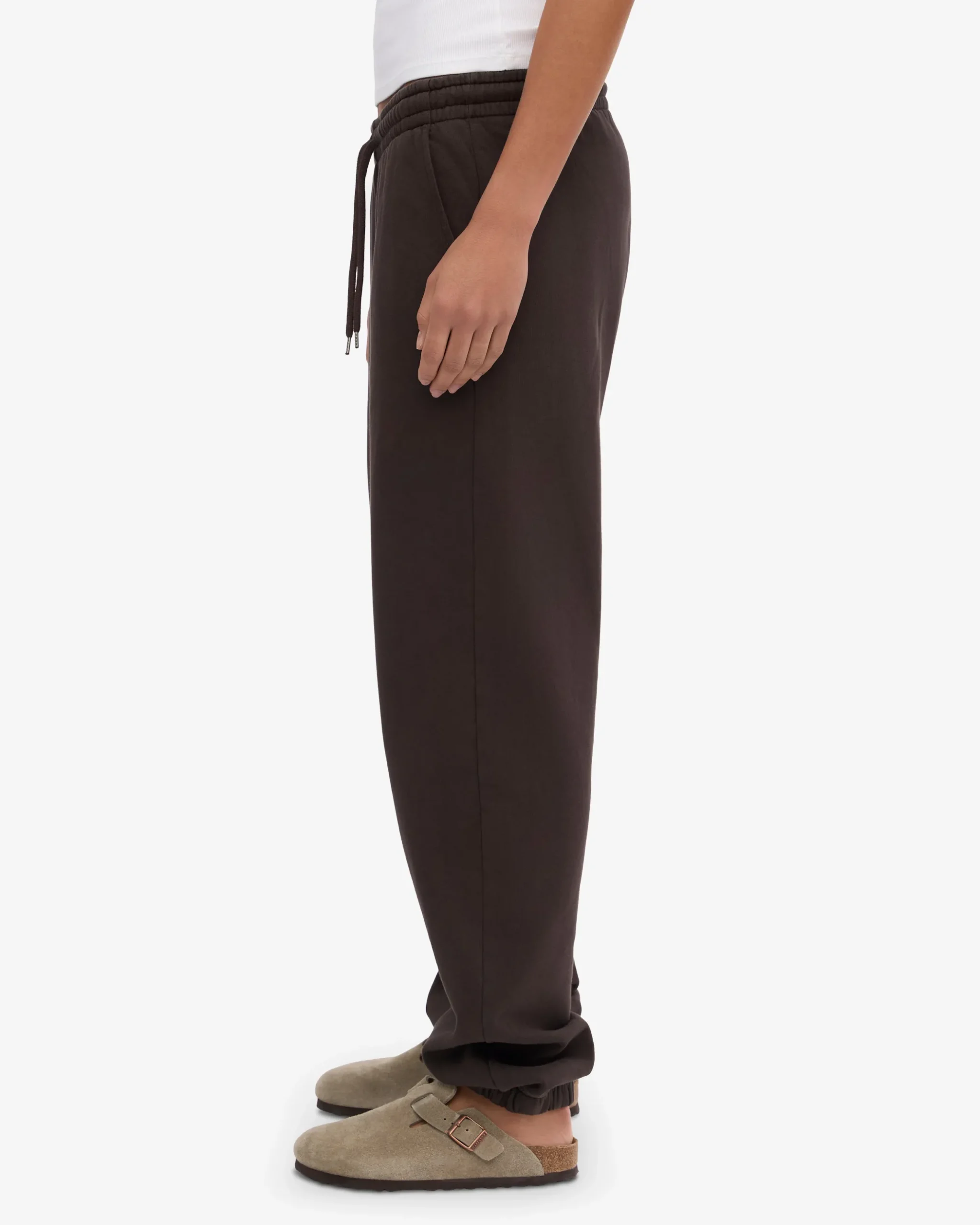 Organic Sweatpants - Coffee Brown