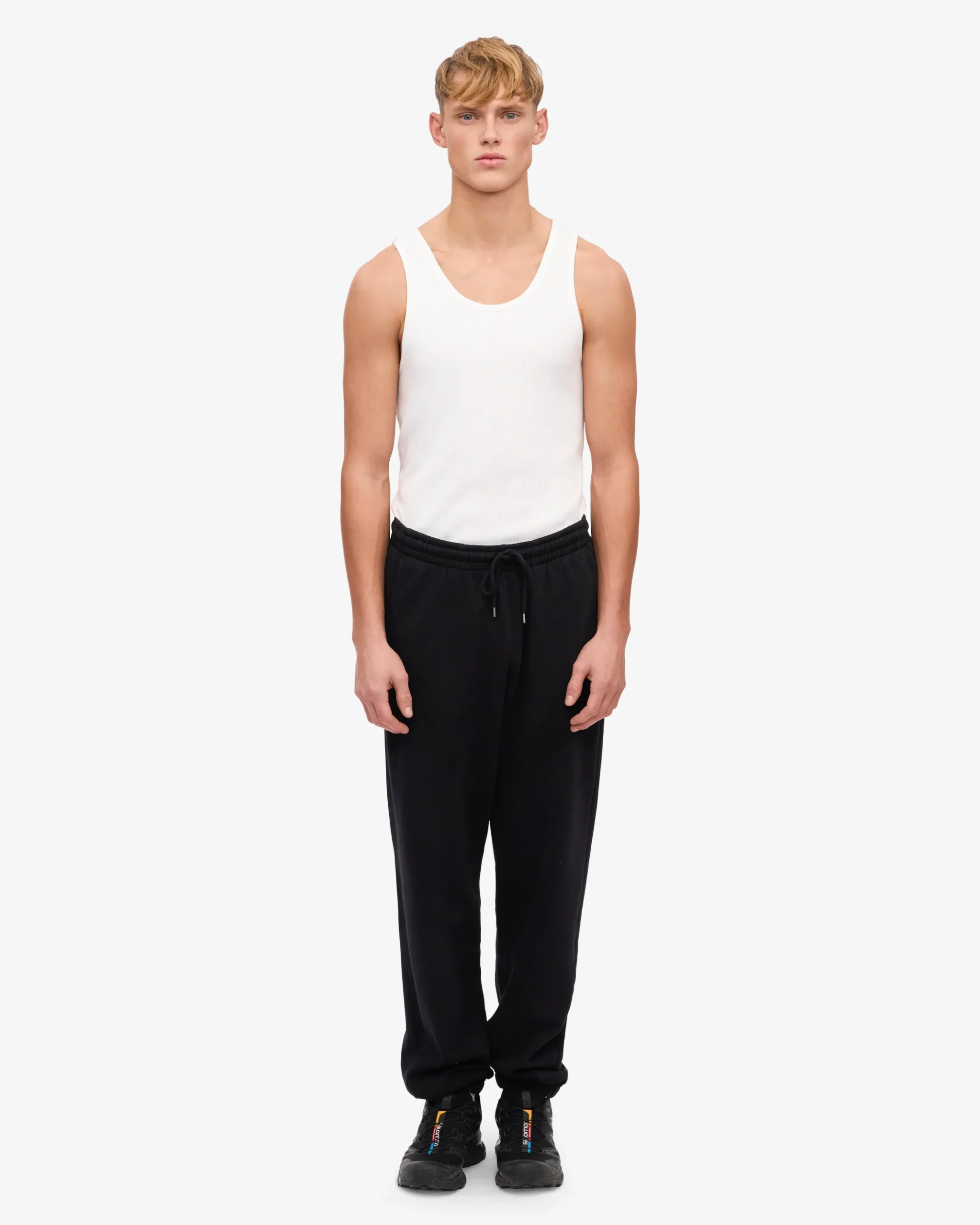 Organic Sweatpants - Deep Black