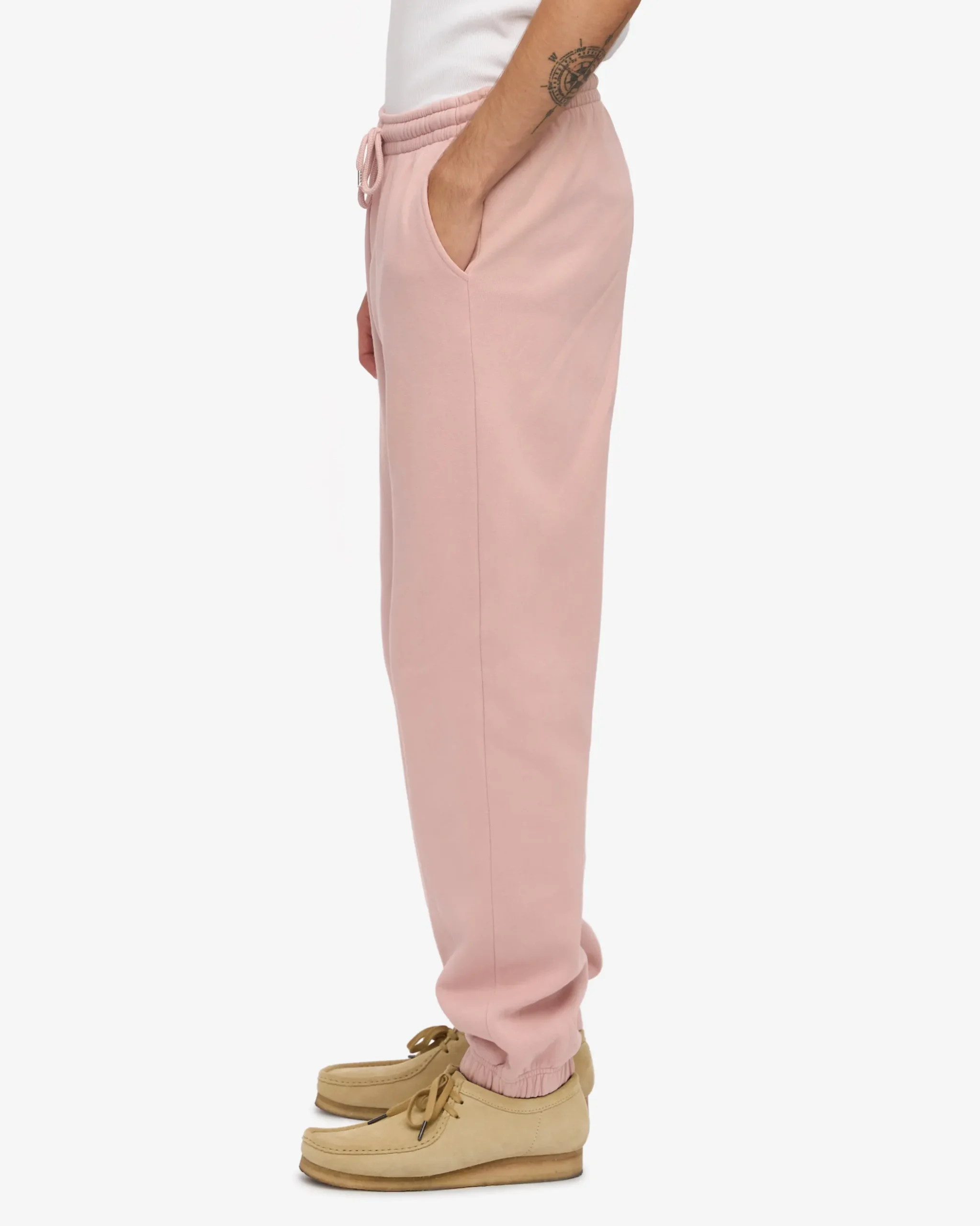 Organic Sweatpants - Faded Pink