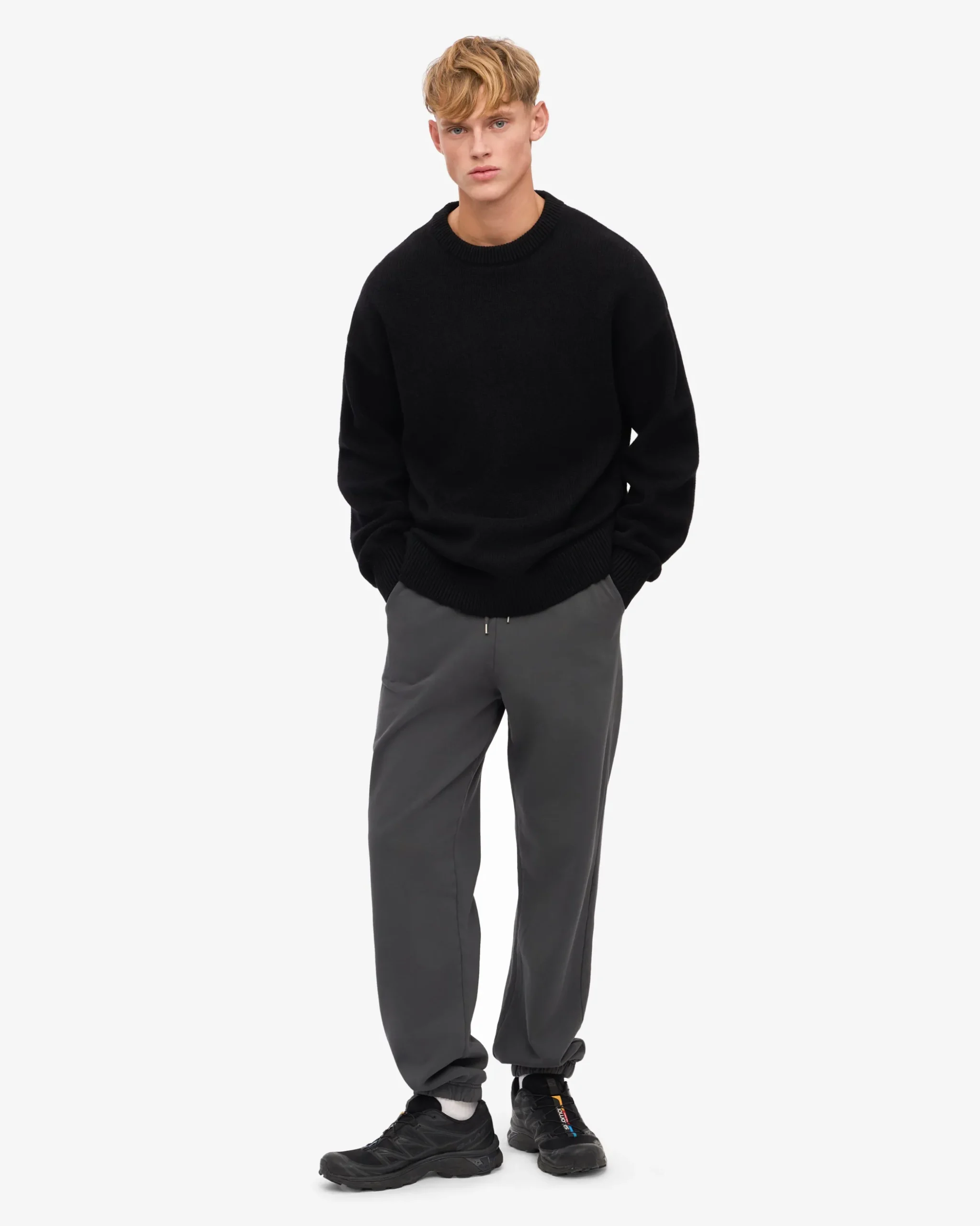 Organic Sweatpants - Lava Grey