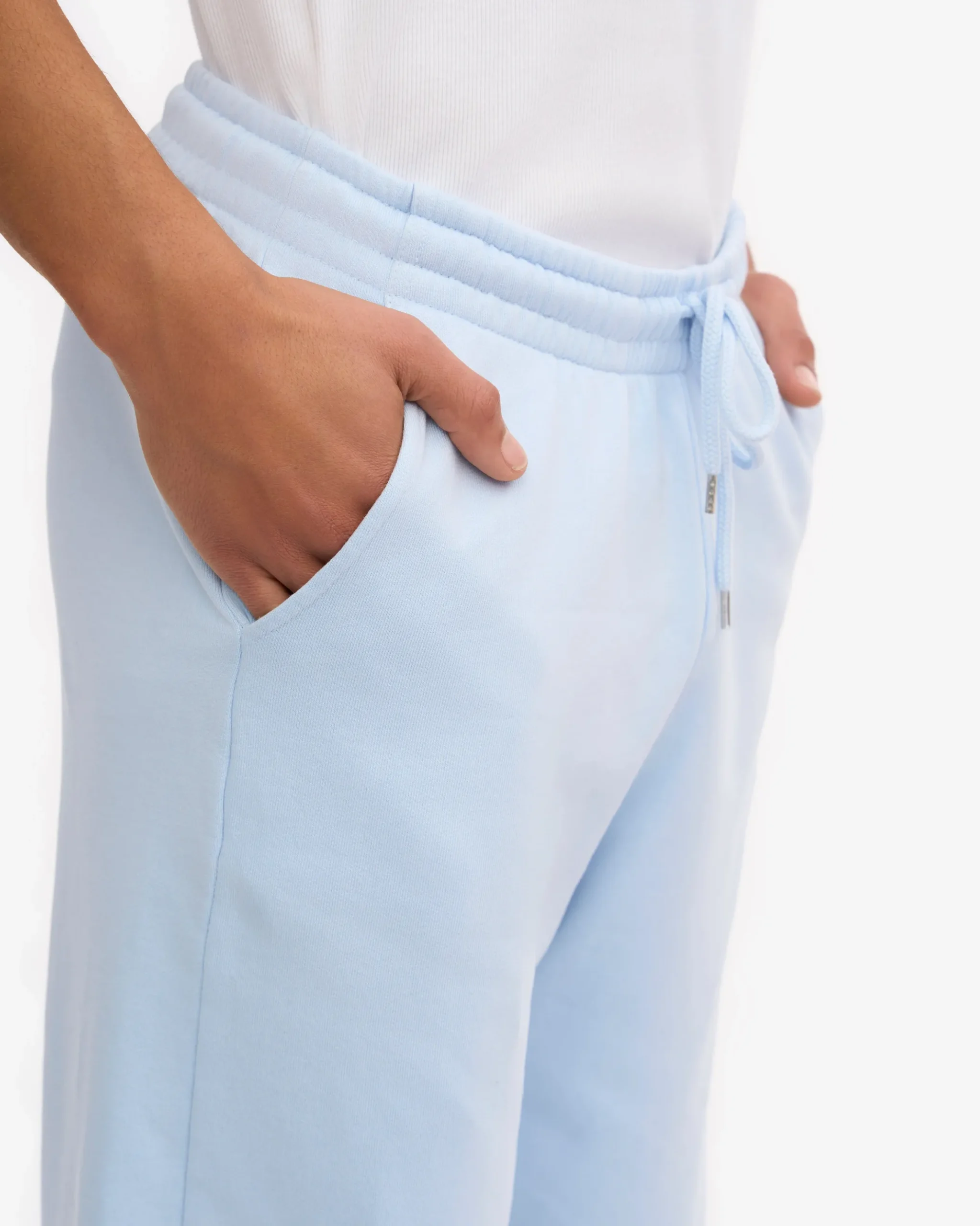 Organic Sweatpants - Polar Blue