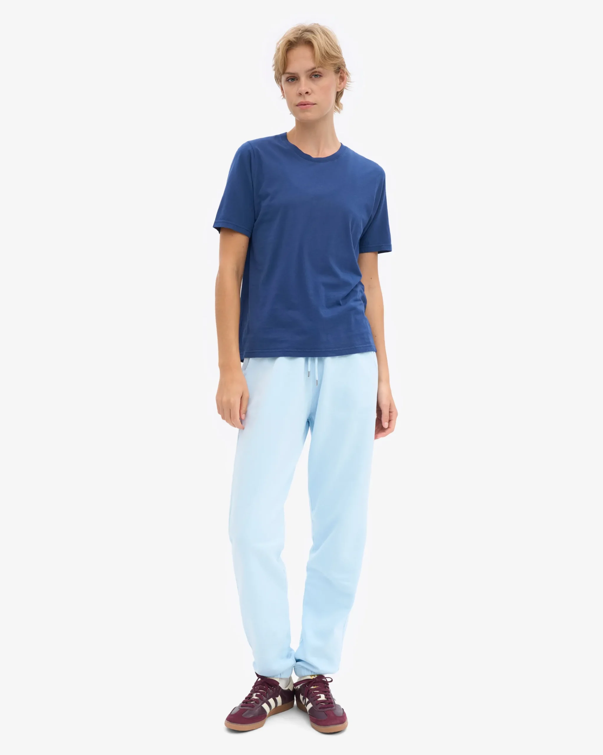 Organic Sweatpants - Polar Blue