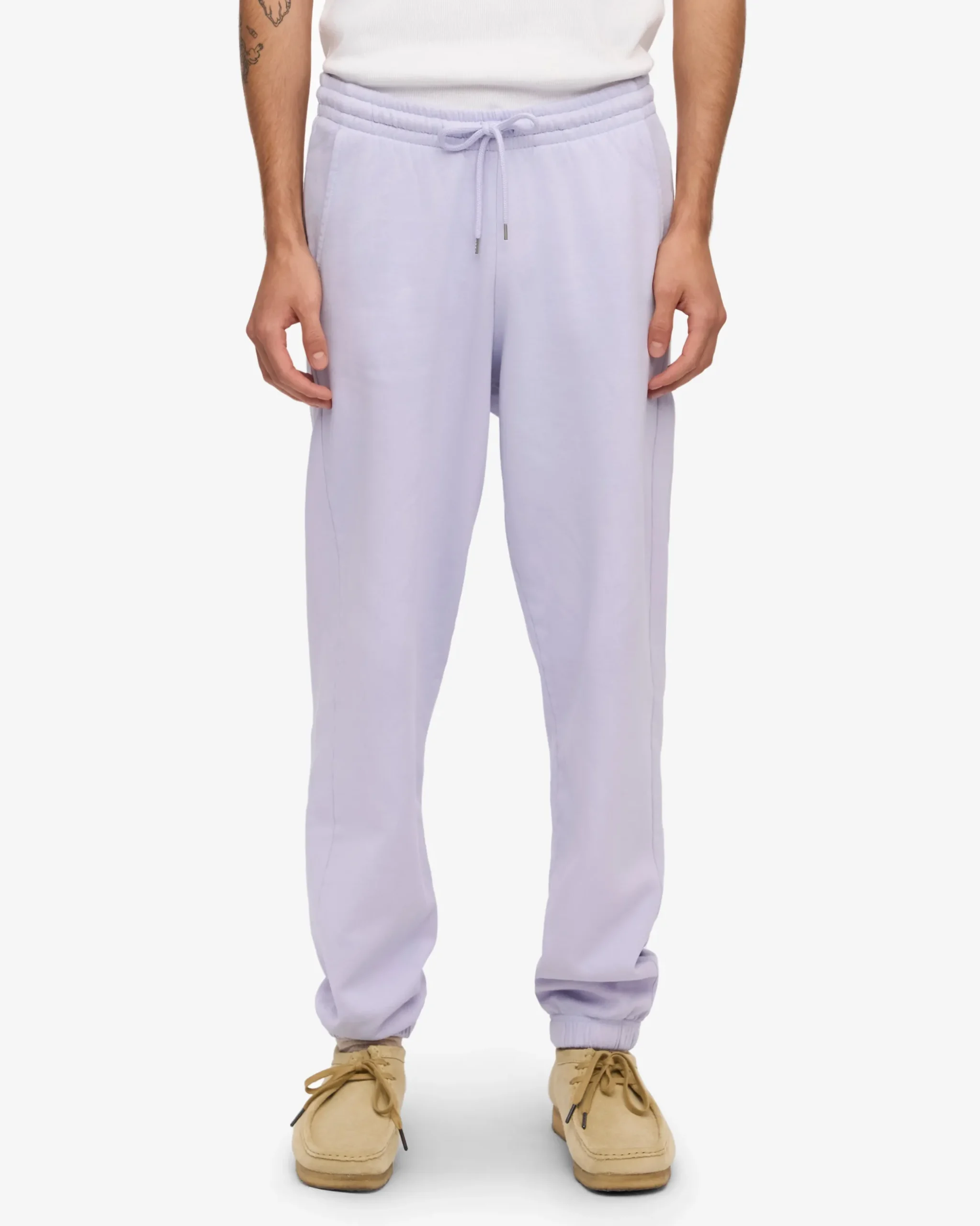 Organic Sweatpants - Soft Lavender