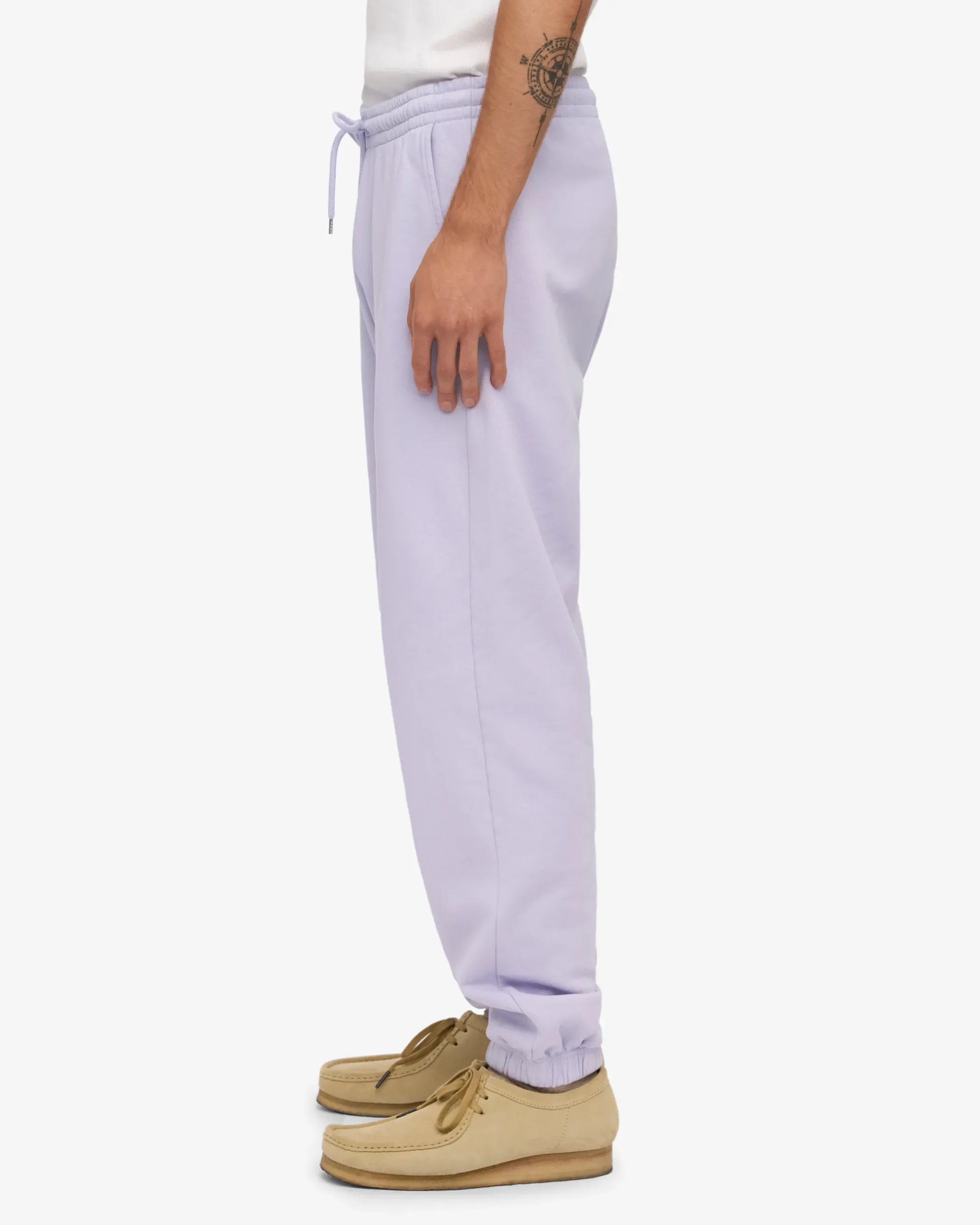Organic Sweatpants - Soft Lavender